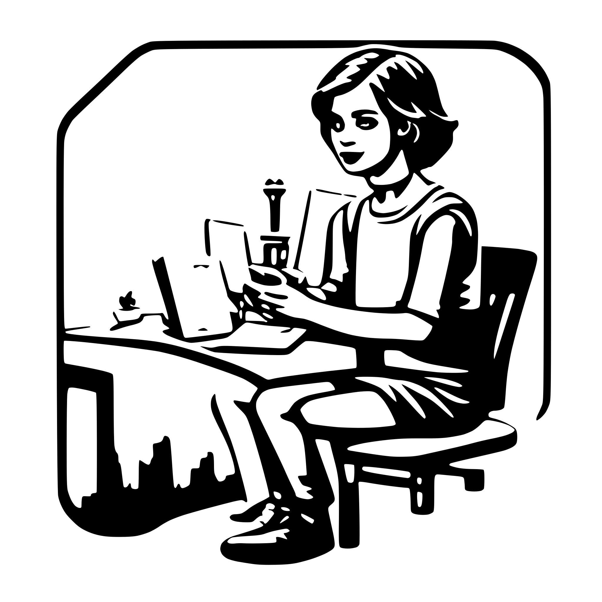 AI-generated SVG of 'always learning always newbie'