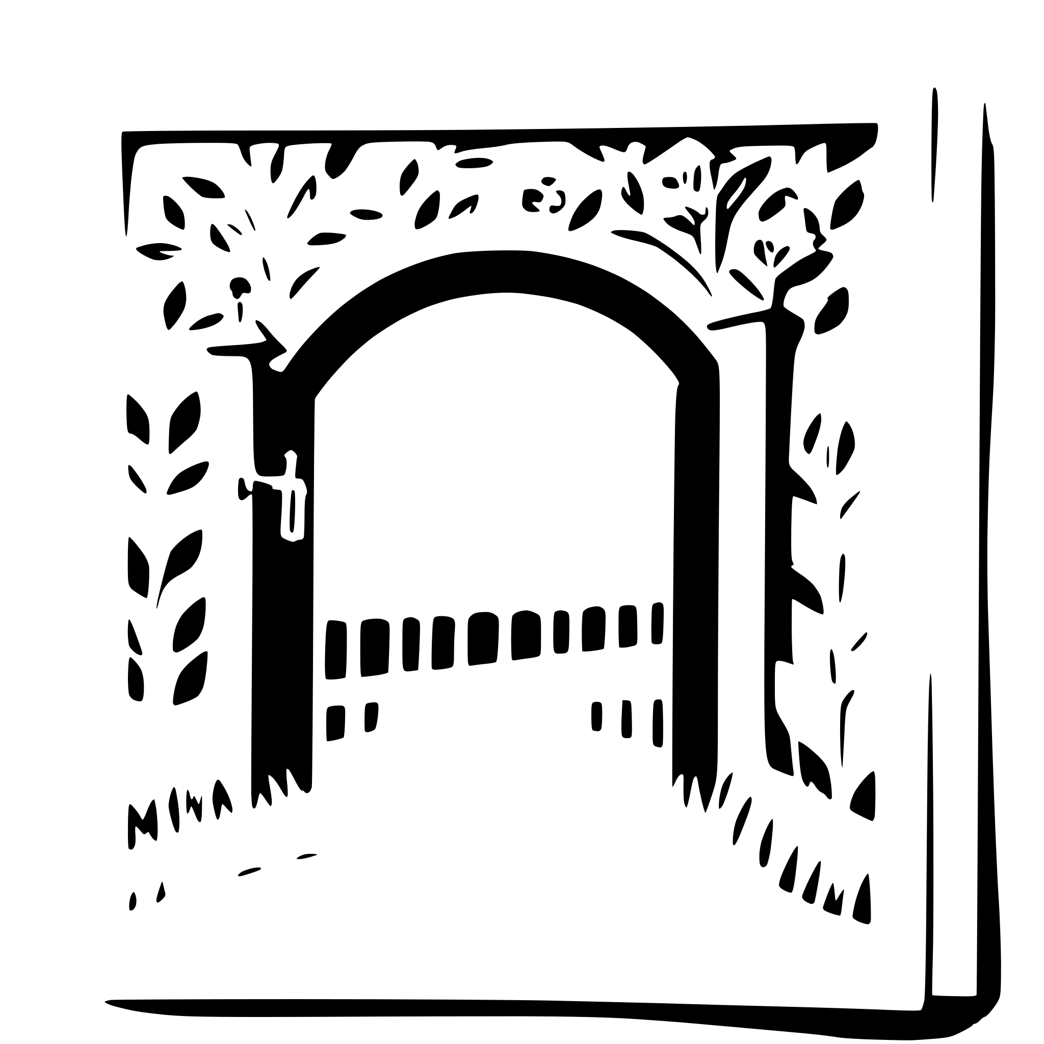 AI-generated SVG of 'garden gate with flowers'