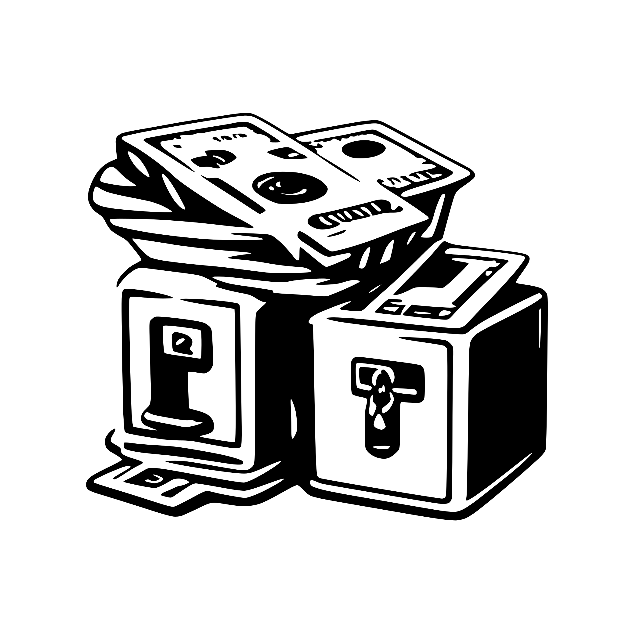 AI-generated SVG of 'Geld bündel'