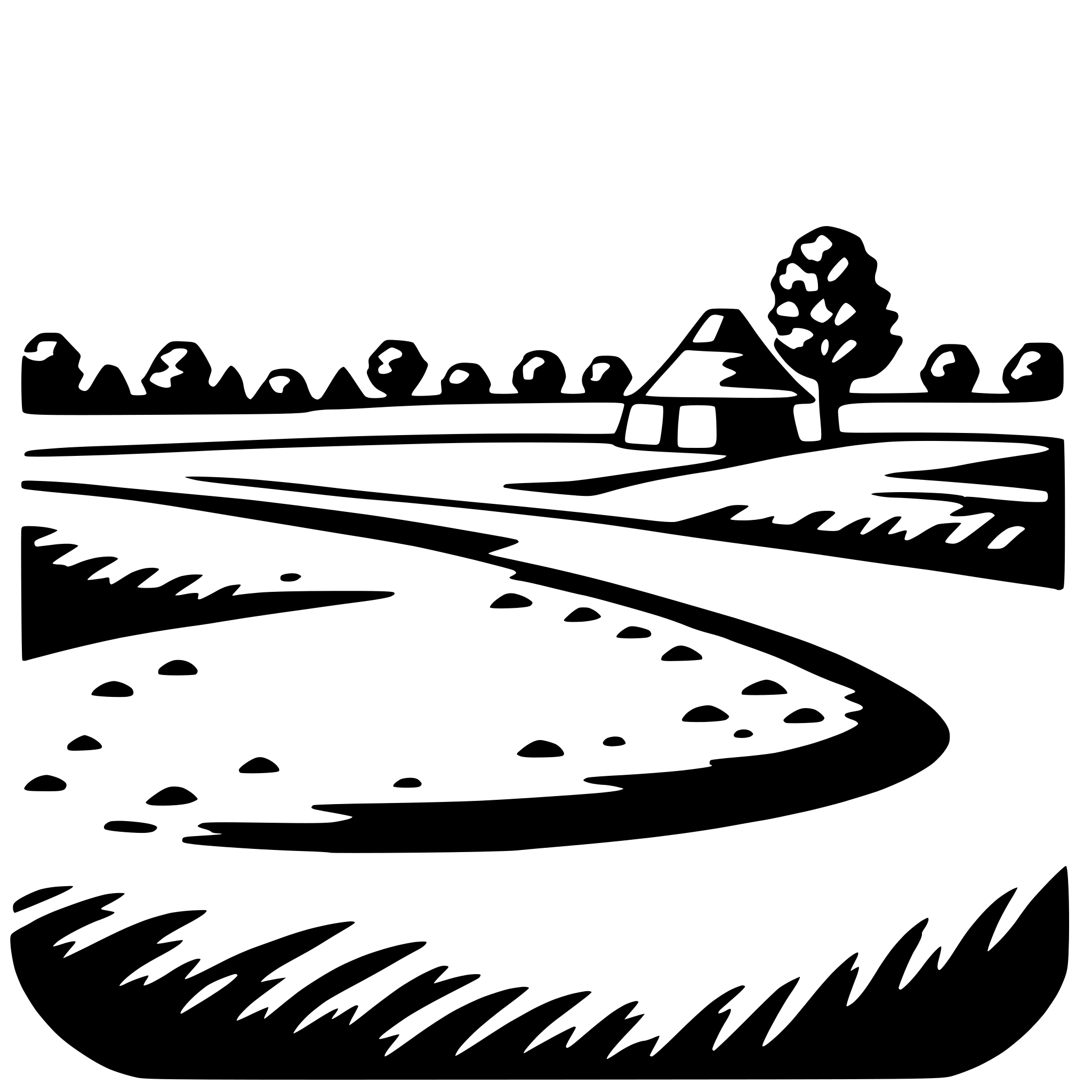 AI-generated SVG of a cahokia mounds