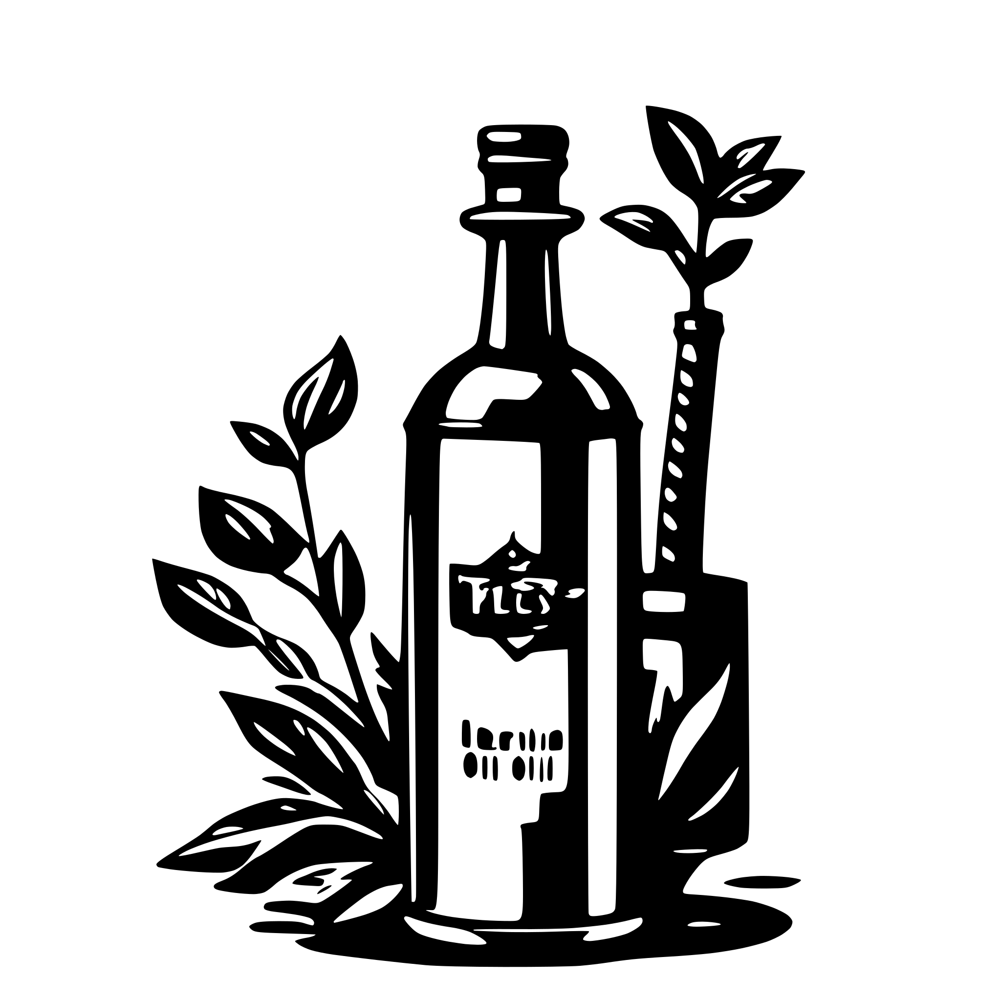 AI-generated SVG of a Iberian Oil