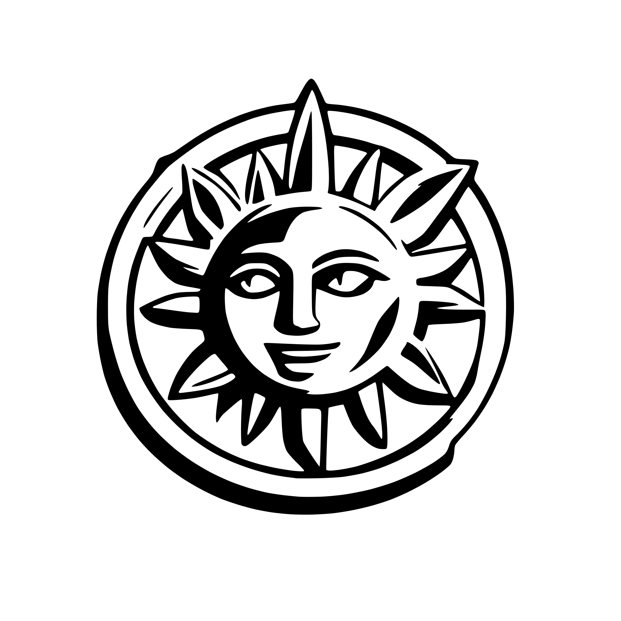 AI-generated SVG of 'helios sun god logo'