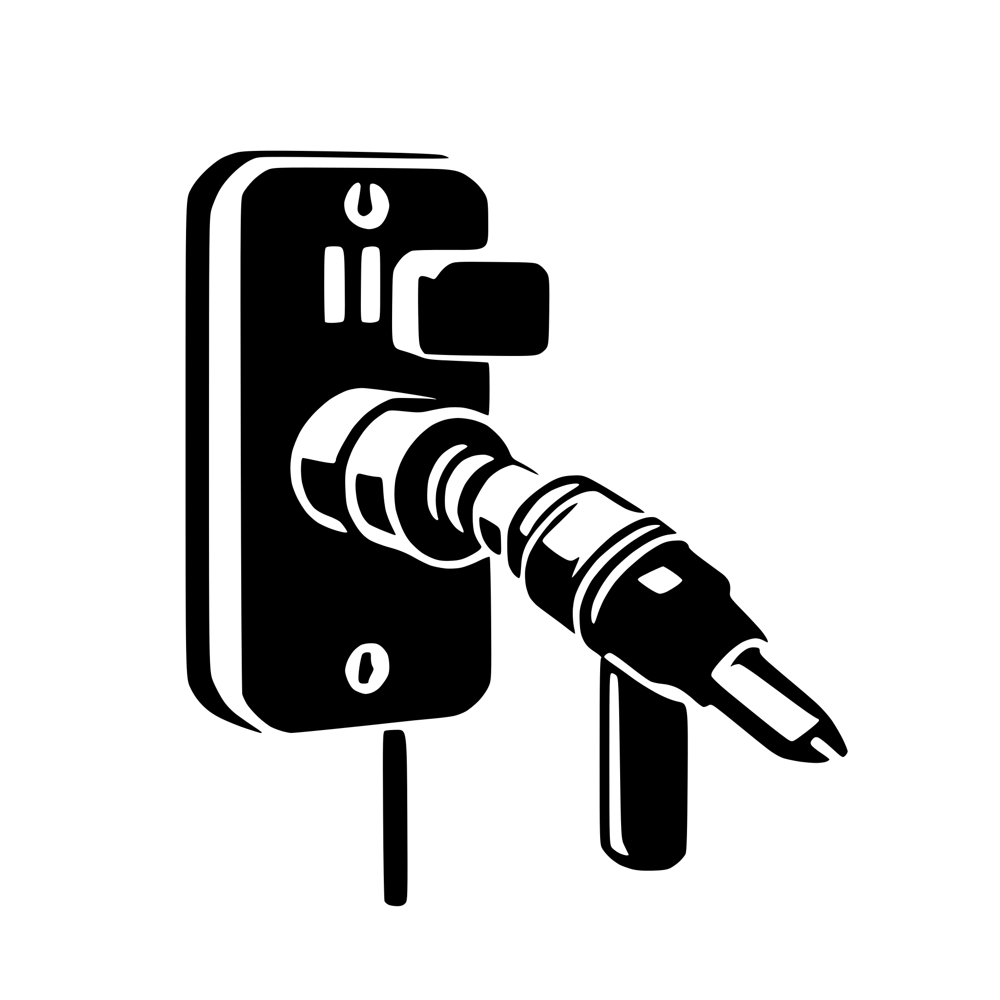 AI-generated SVG of 'stecker plug piktogramm'