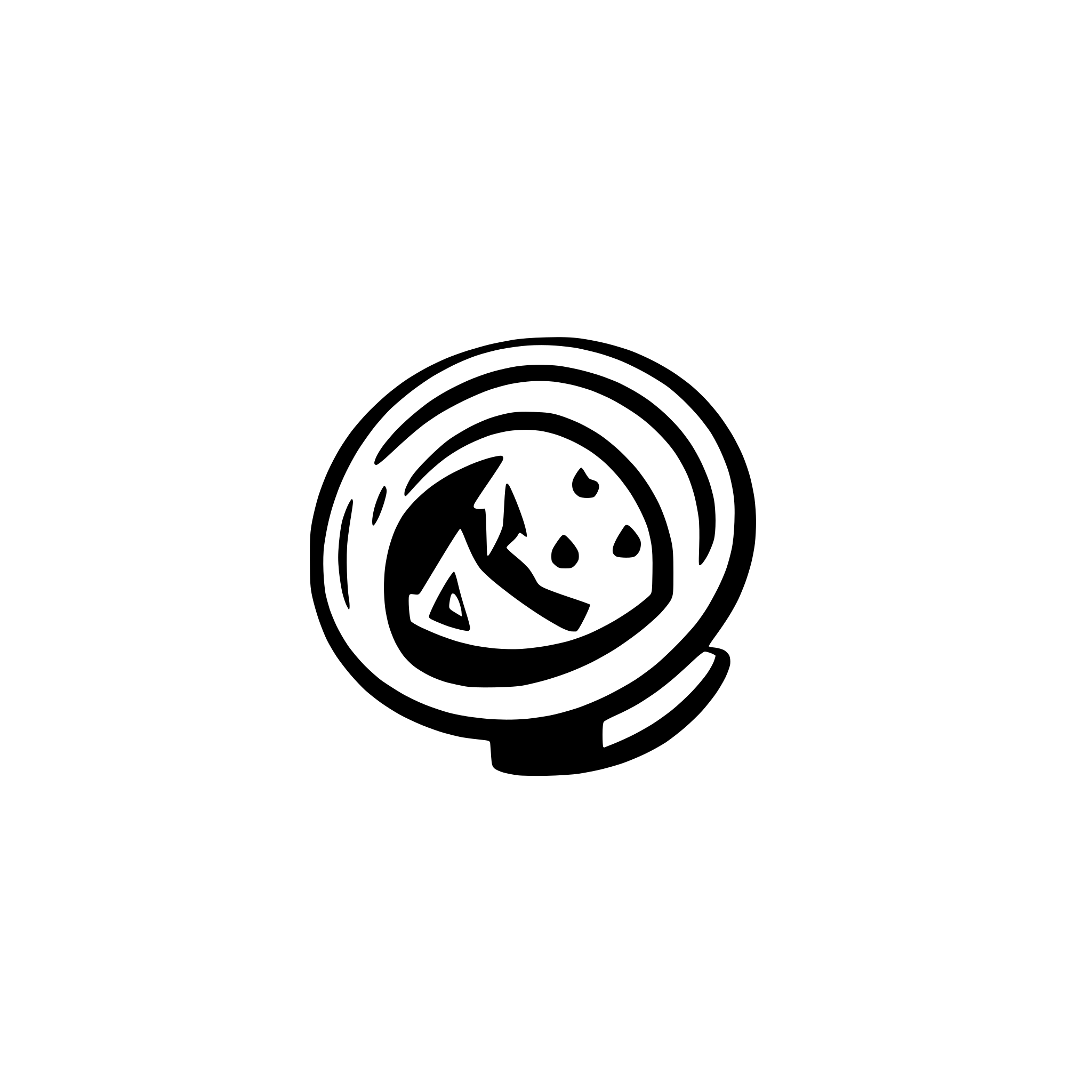 AI-generated SVG of a Galaxy