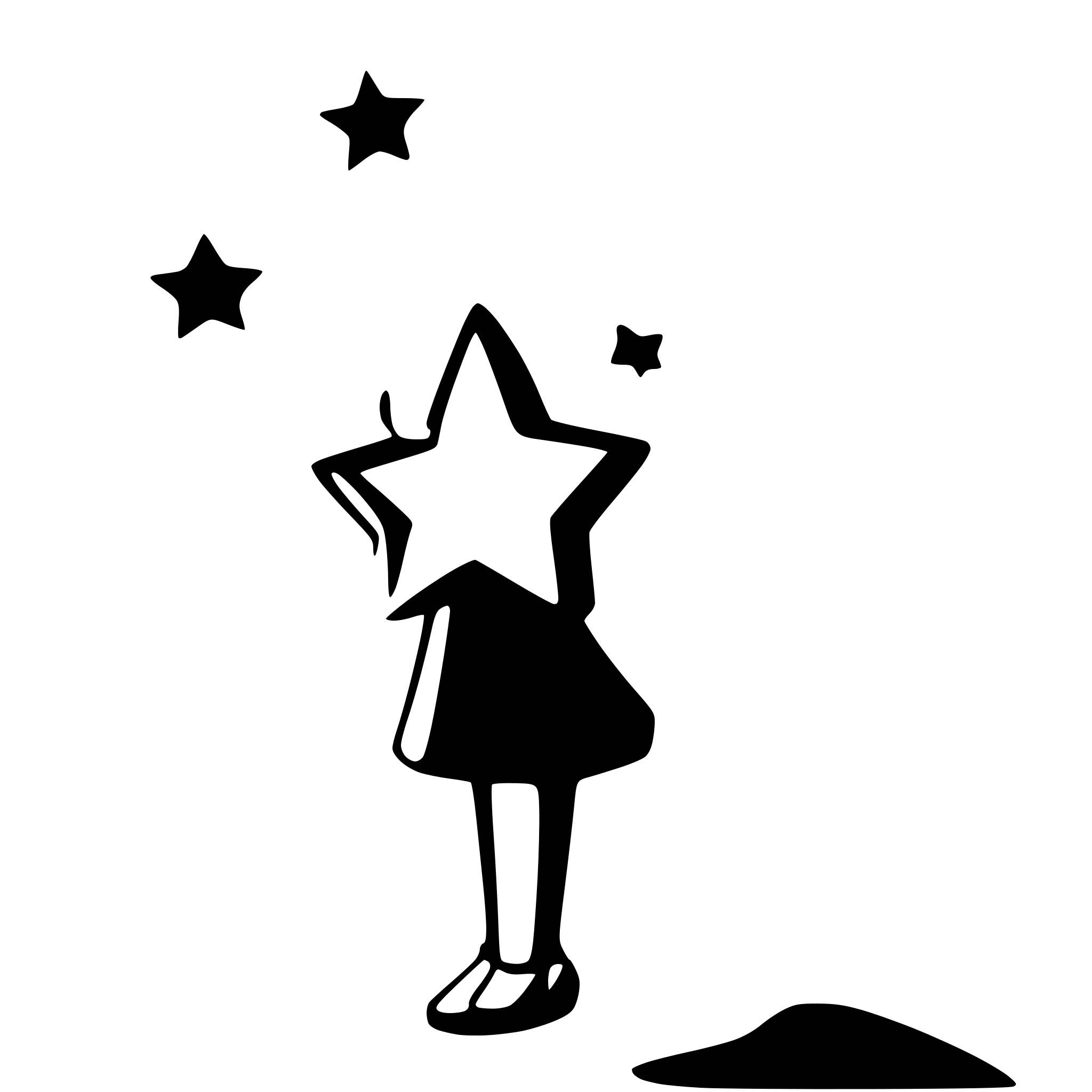 AI-generated SVG of a star