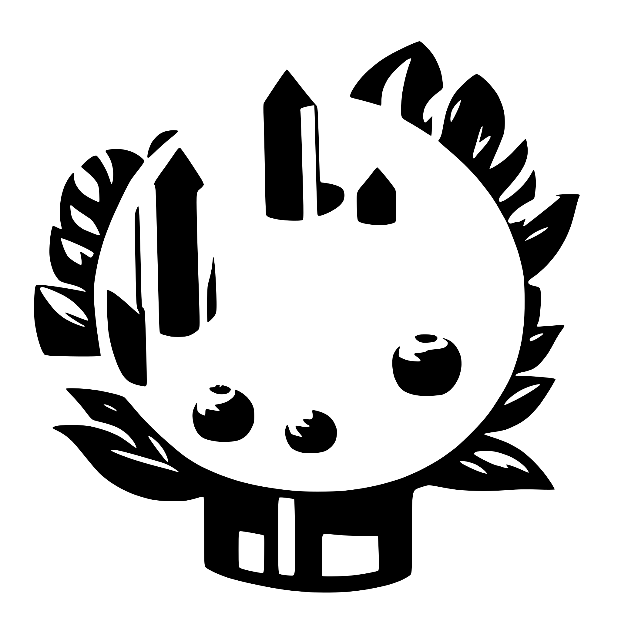AI-generated SVG of a وردة