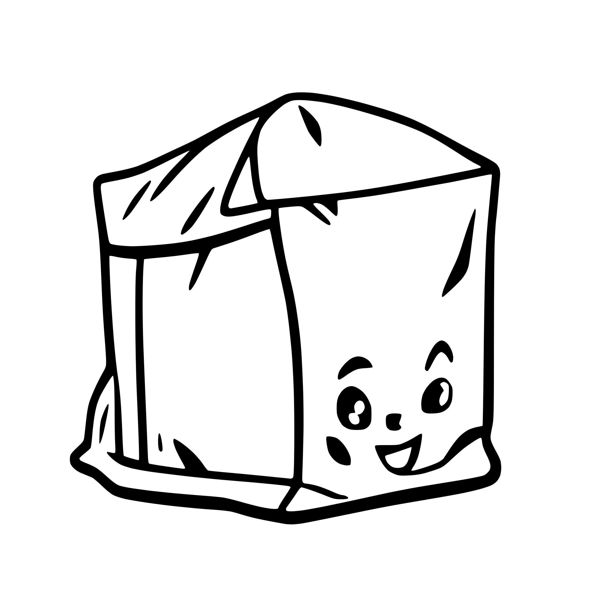 AI-generated SVG of 'square tarpaulin'