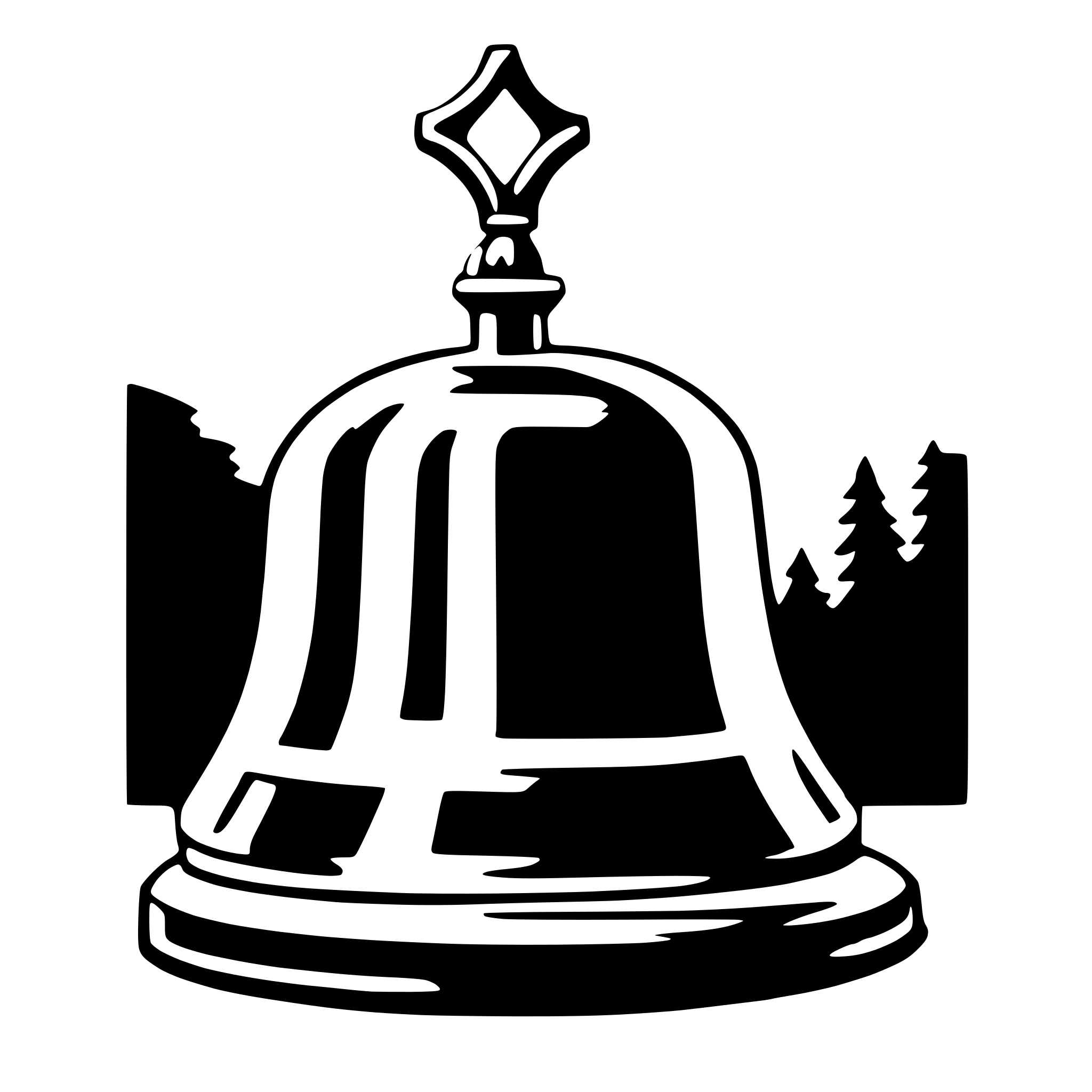 AI-generated SVG of a bell