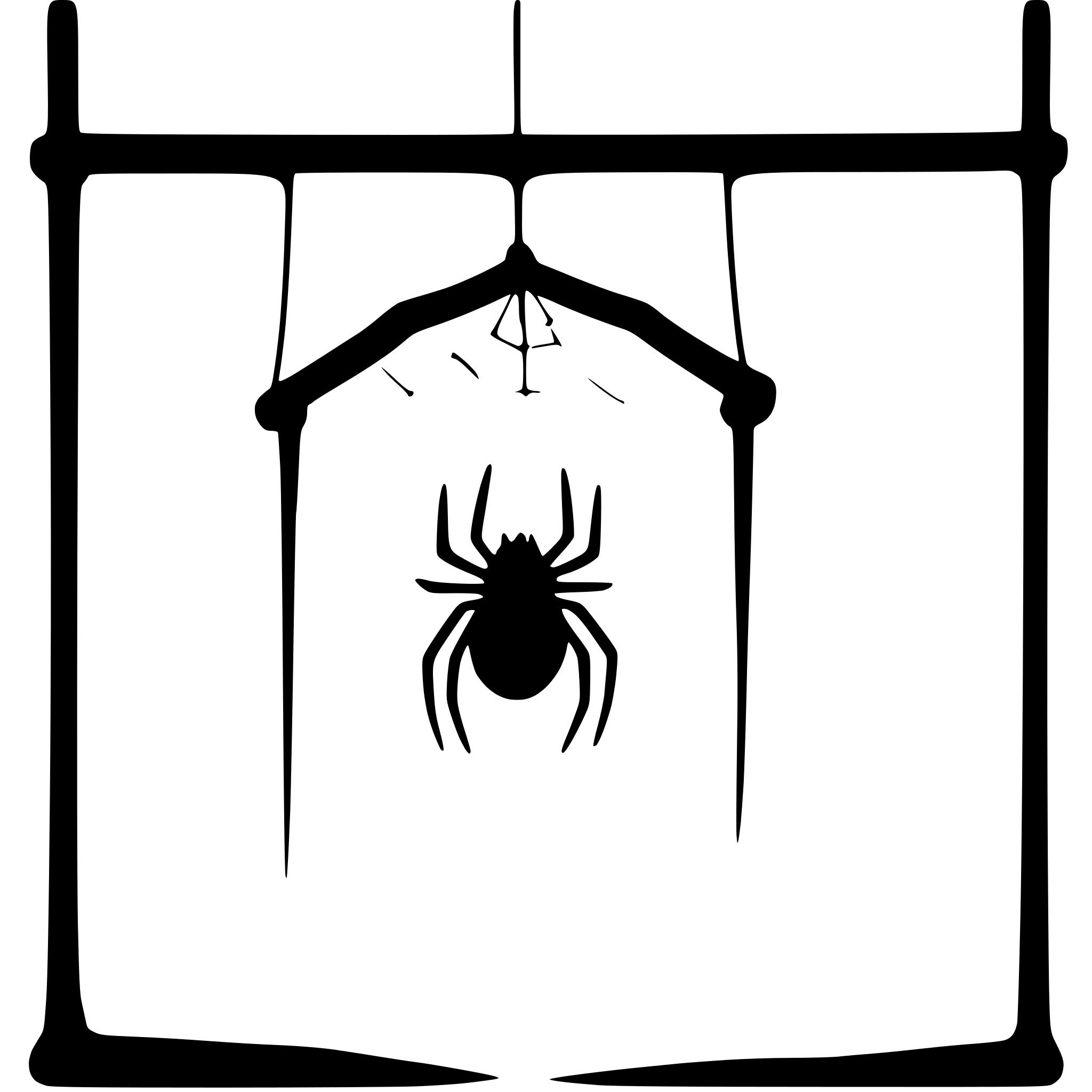 AI-generated SVG of 'spiderweb with hanging spider'