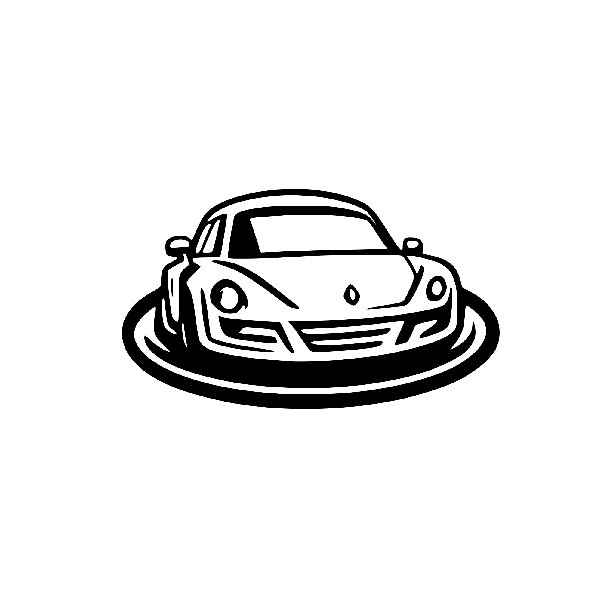 AI-generated SVG of a WhoCar logo