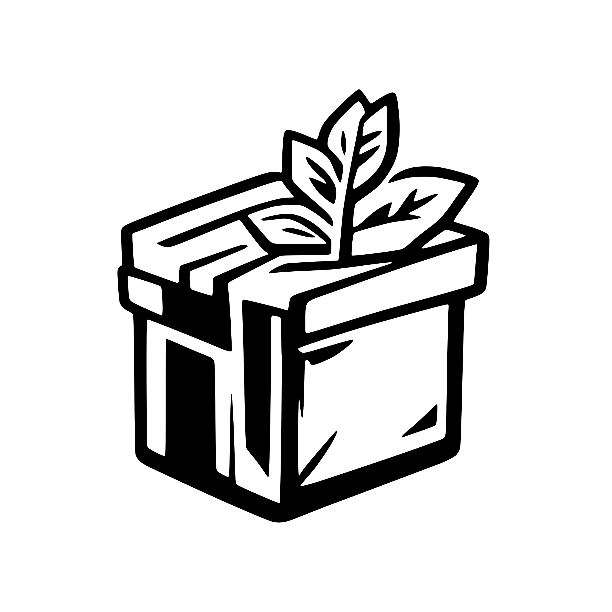 AI-generated SVG of a Give me a logo which is a logo for my business which is called "running paper". The software marks and score students works for teachers?
