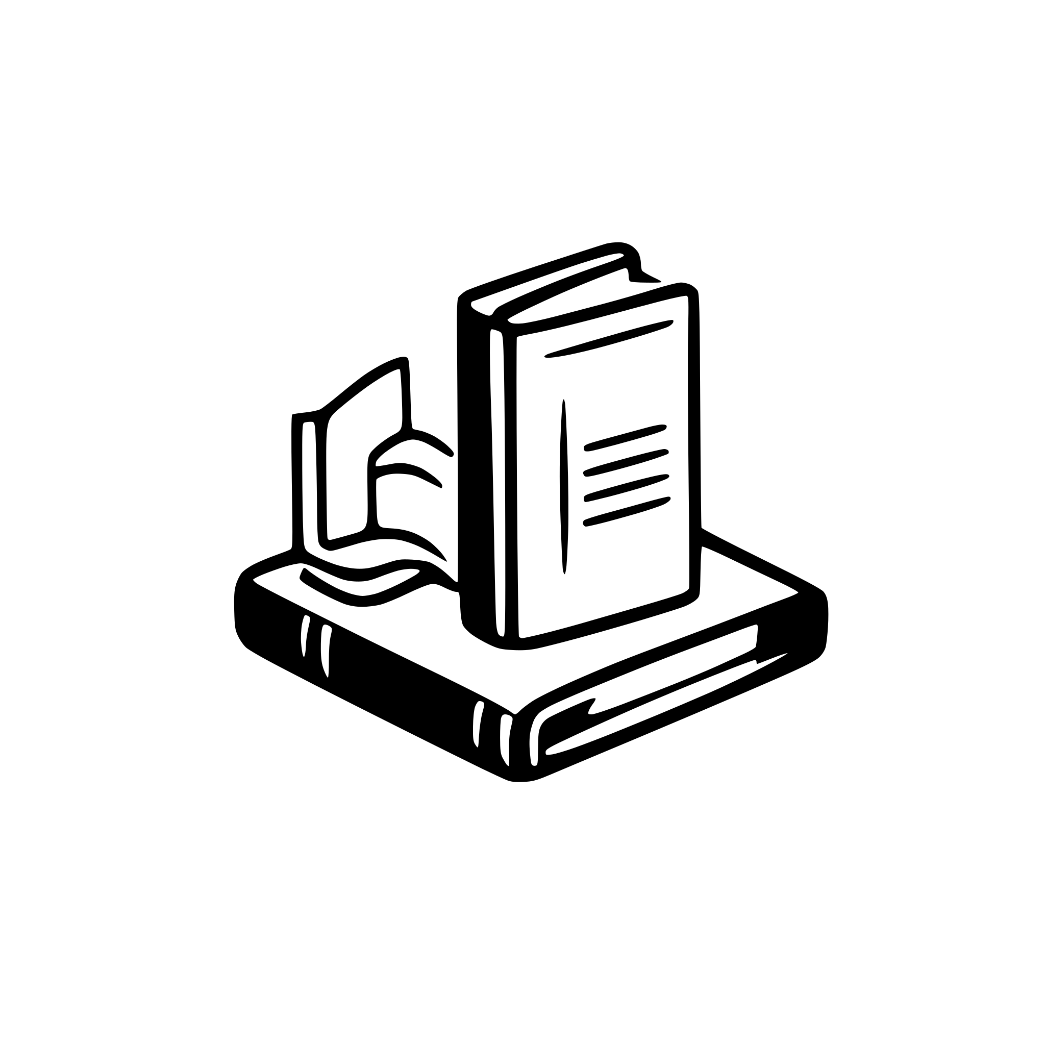 AI-generated SVG of a I am making a website for book readers to easily manage their current to be read and keeping notes about already read books, by providing a very big book index, create a svg logo for it.