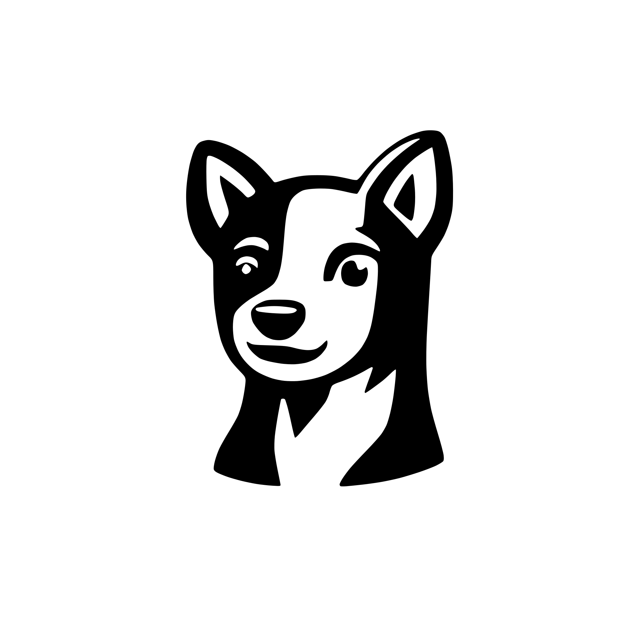 AI-generated SVG of 'dogs'