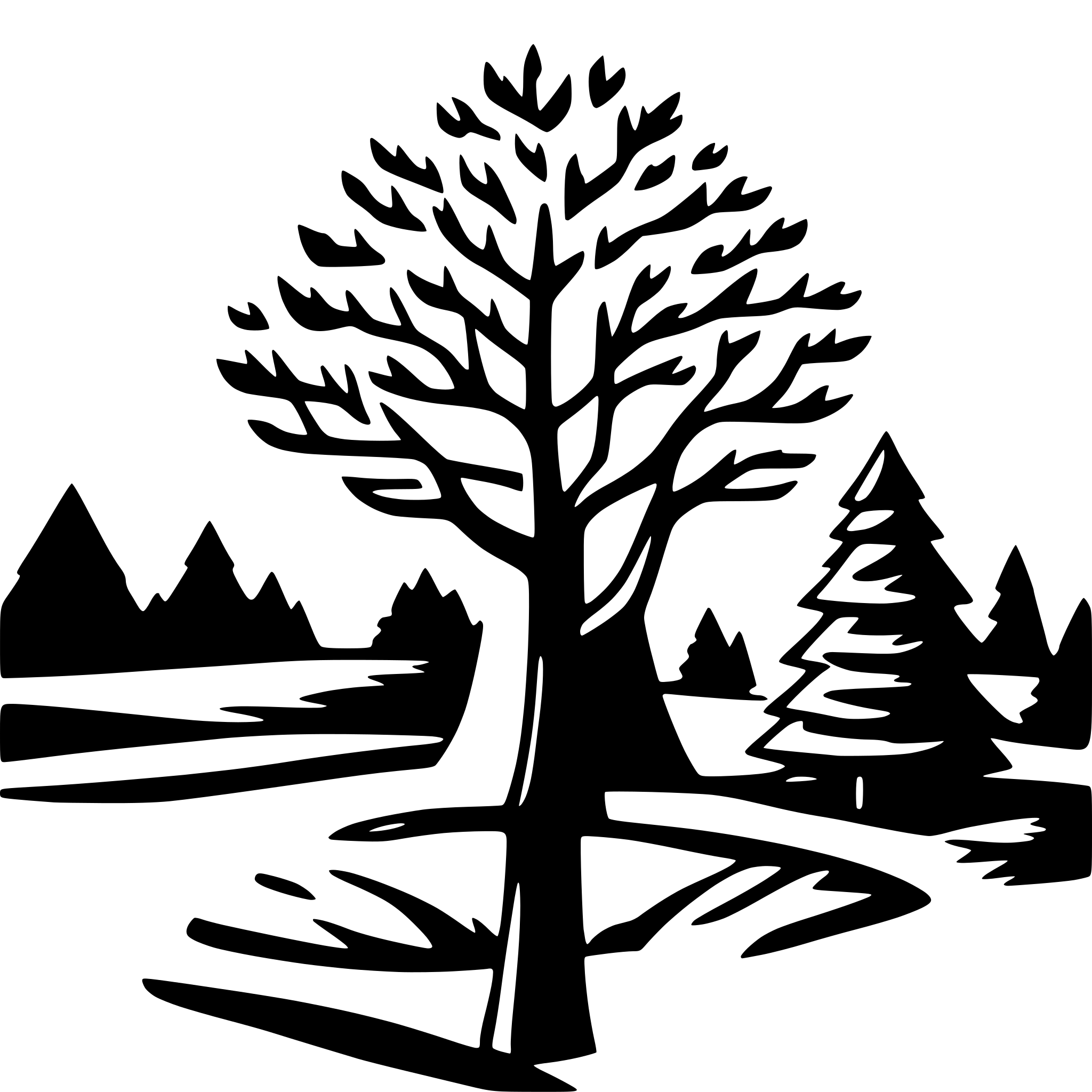 AI-generated SVG of a arbol de navidad