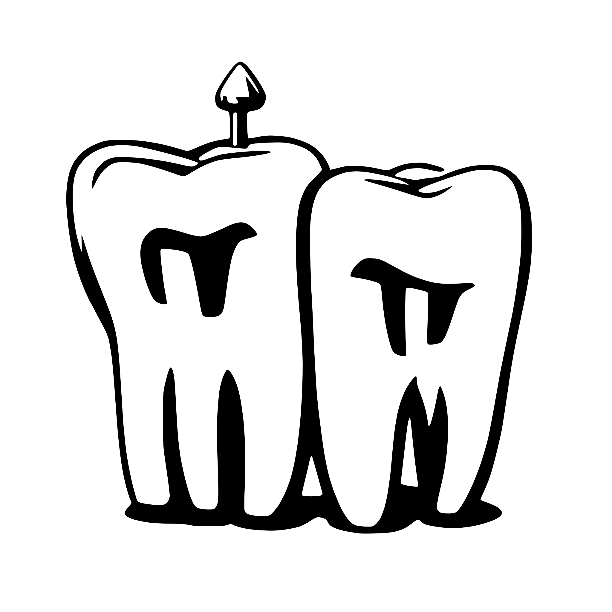 AI-generated SVG of 'Tooth Buds'
