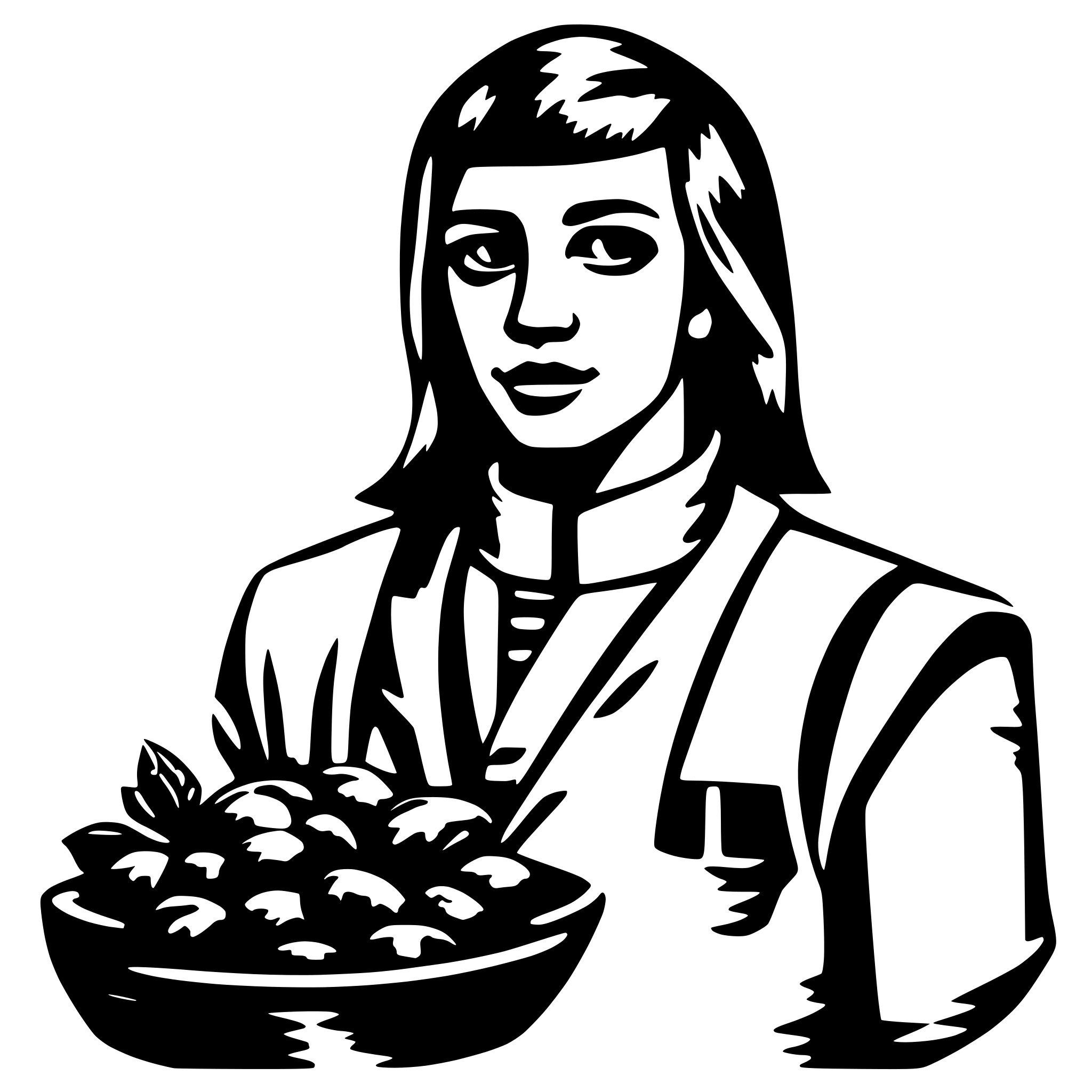 AI-generated SVG of 'Ney trader'