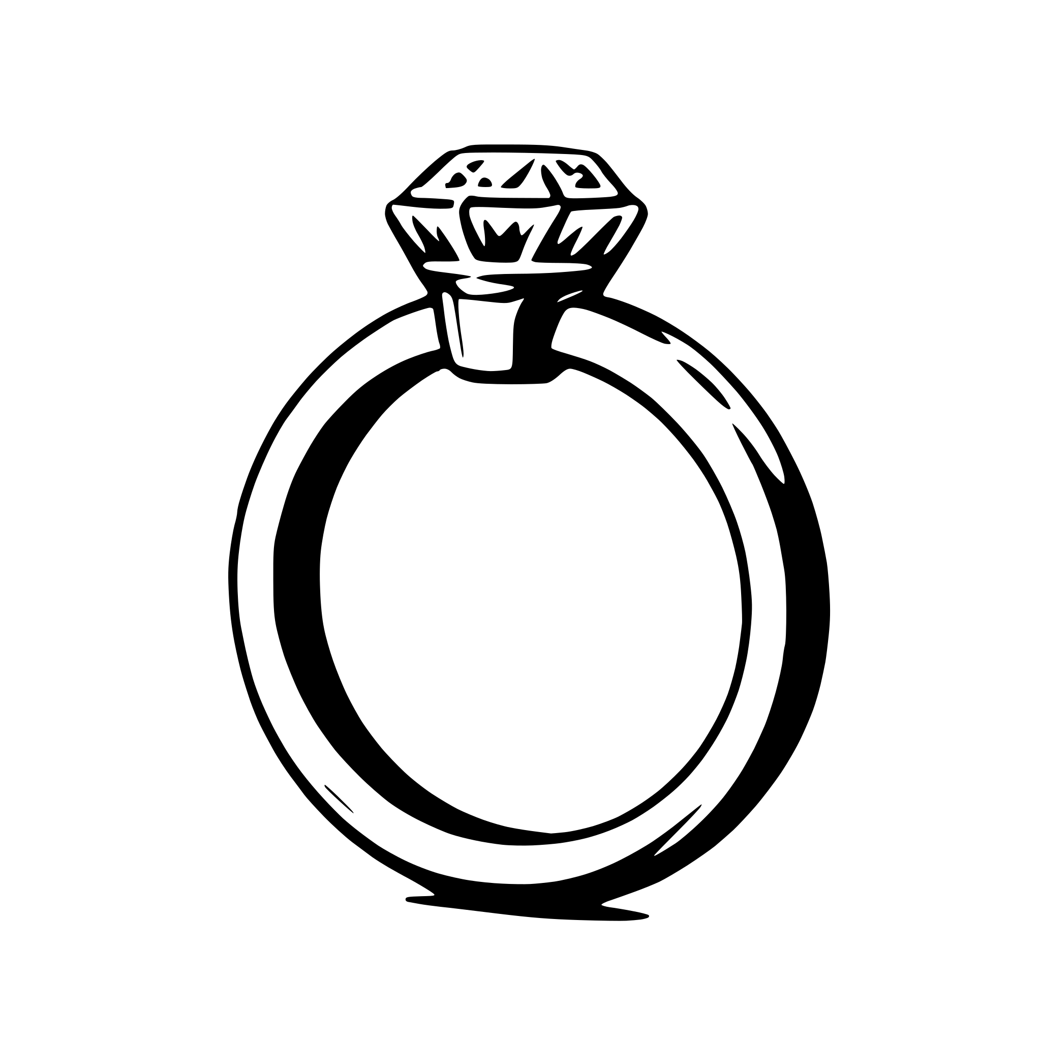 AI-generated SVG of 'engagement ring'