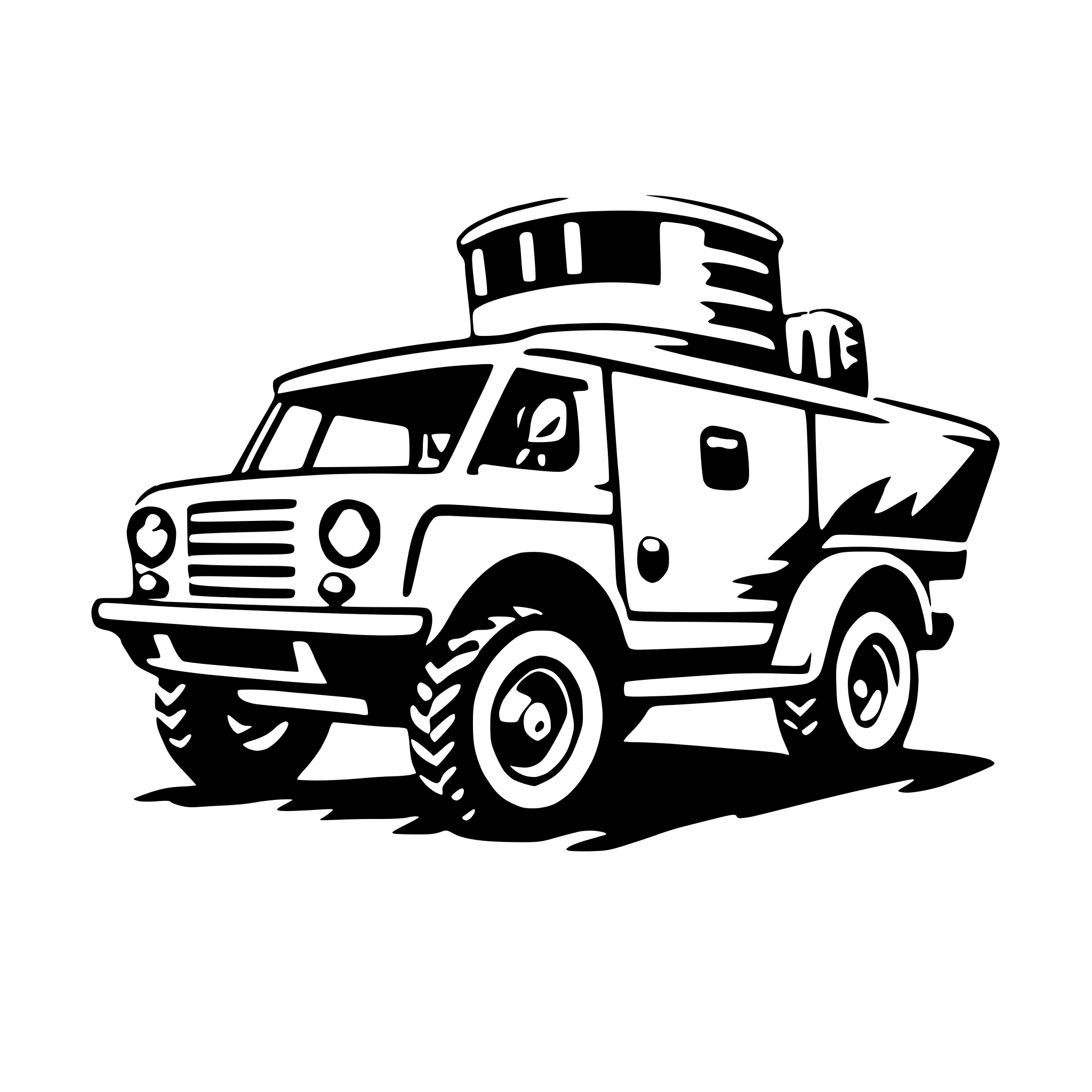 AI-generated SVG of 'off-road vehicle'