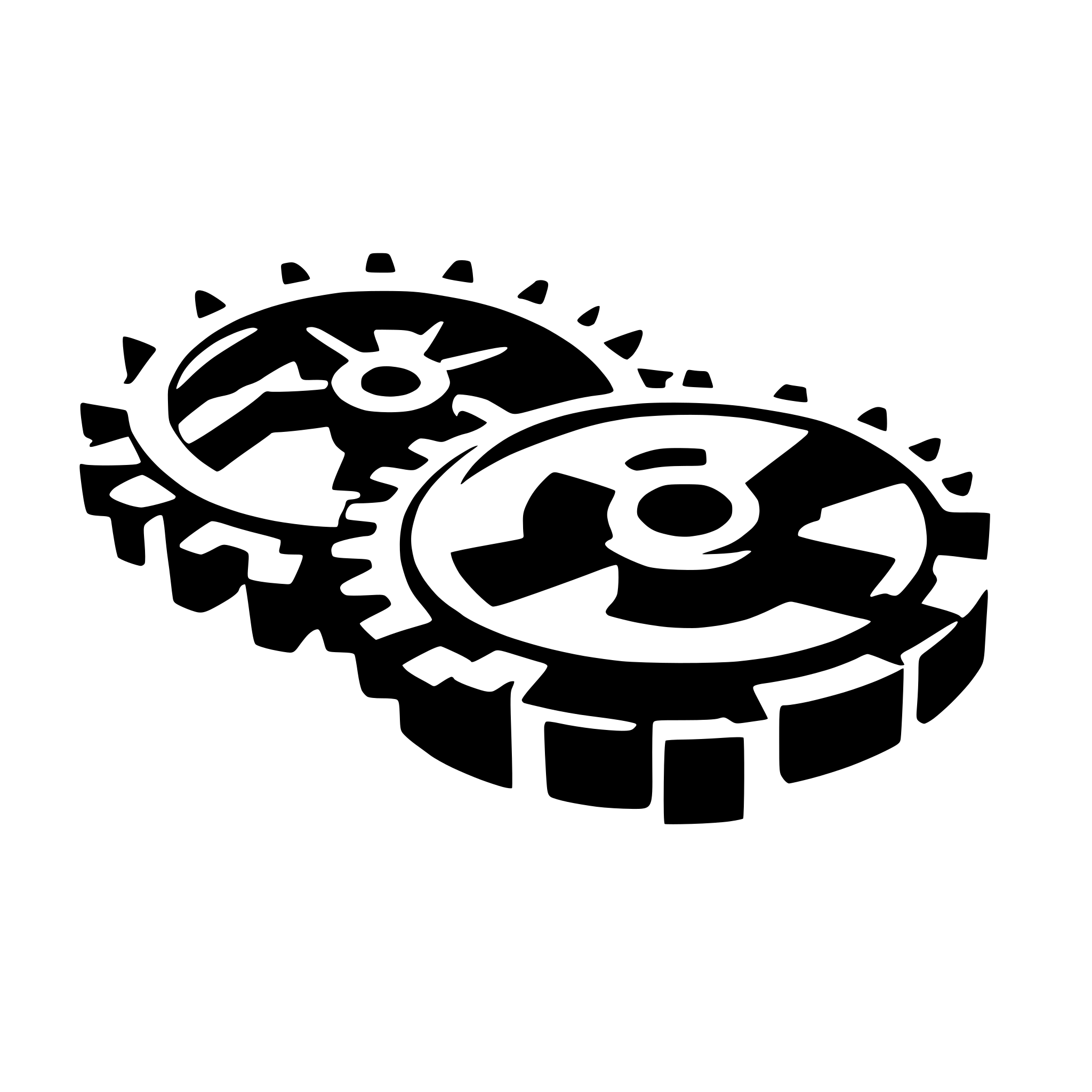 AI-generated SVG of a gears turning side by side