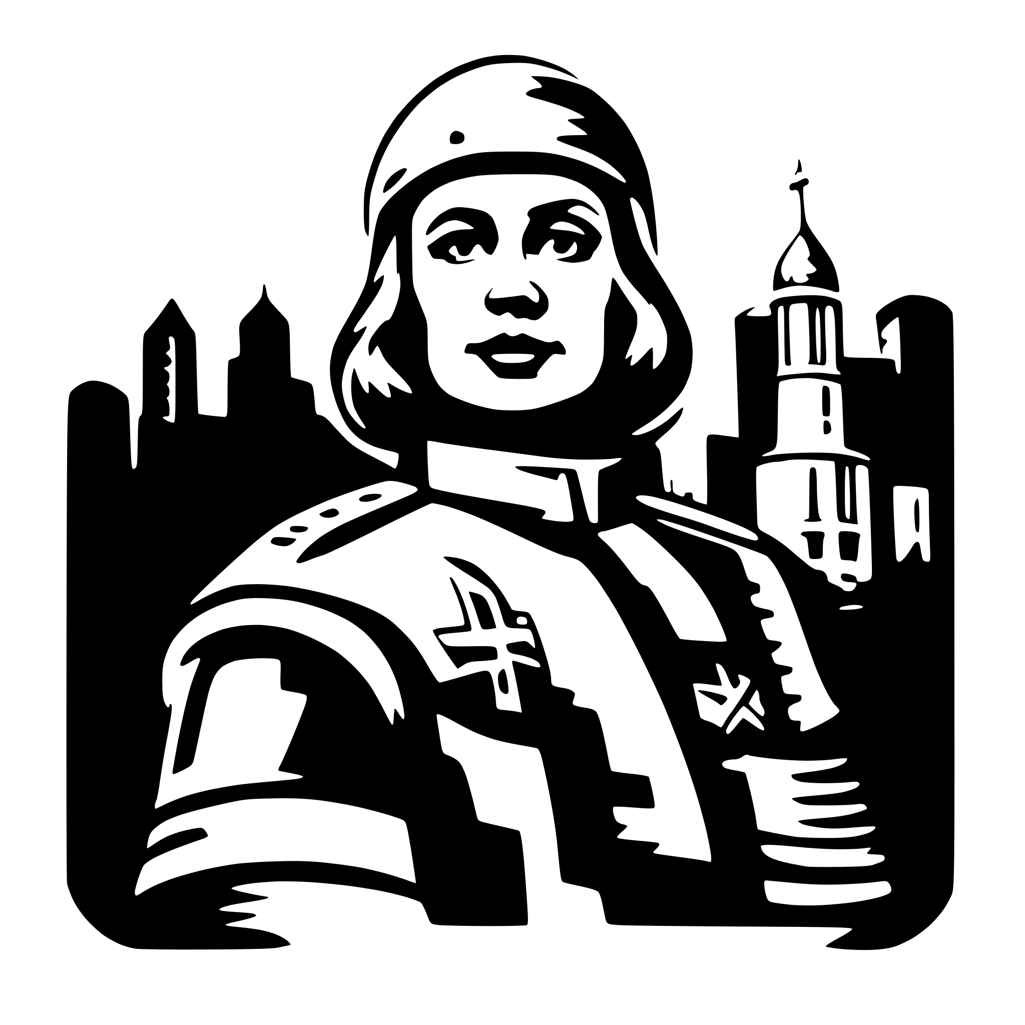 AI-generated SVG of a soviet propaganda