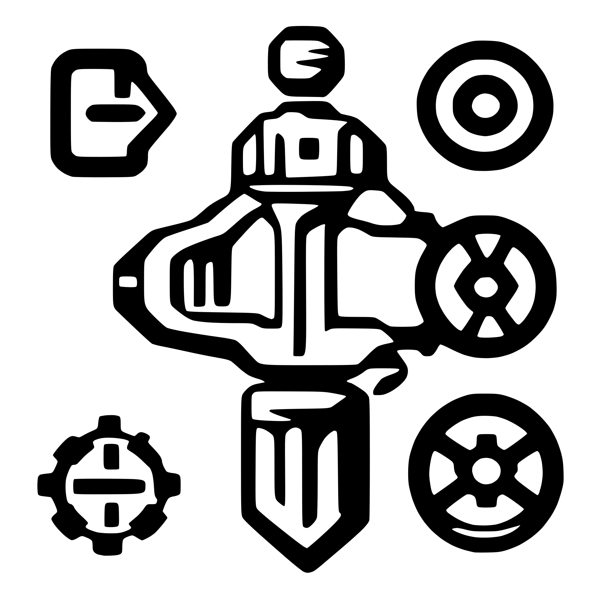 AI-generated SVG of 'create an svg icon for langchain'