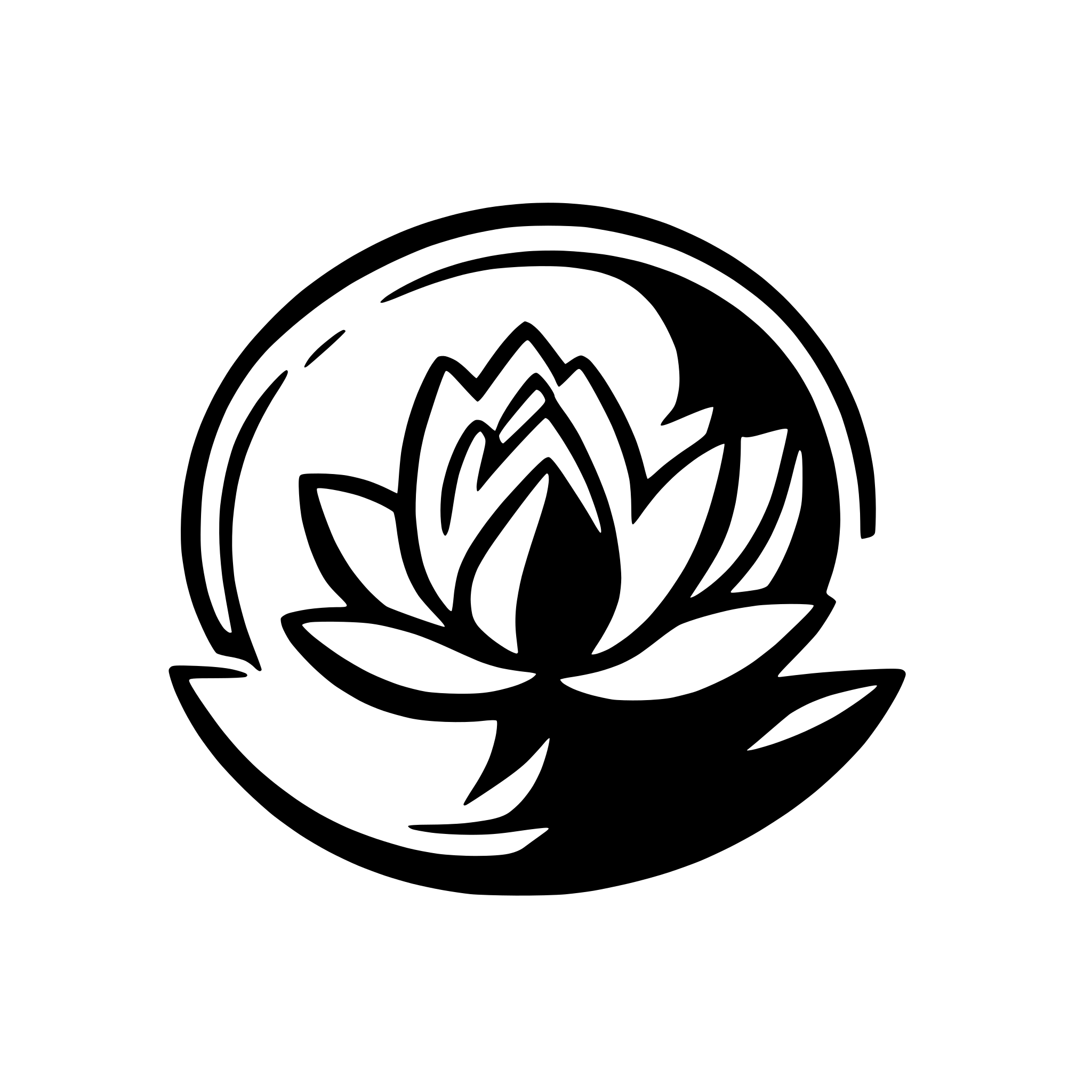 AI-generated SVG of 'water lily'