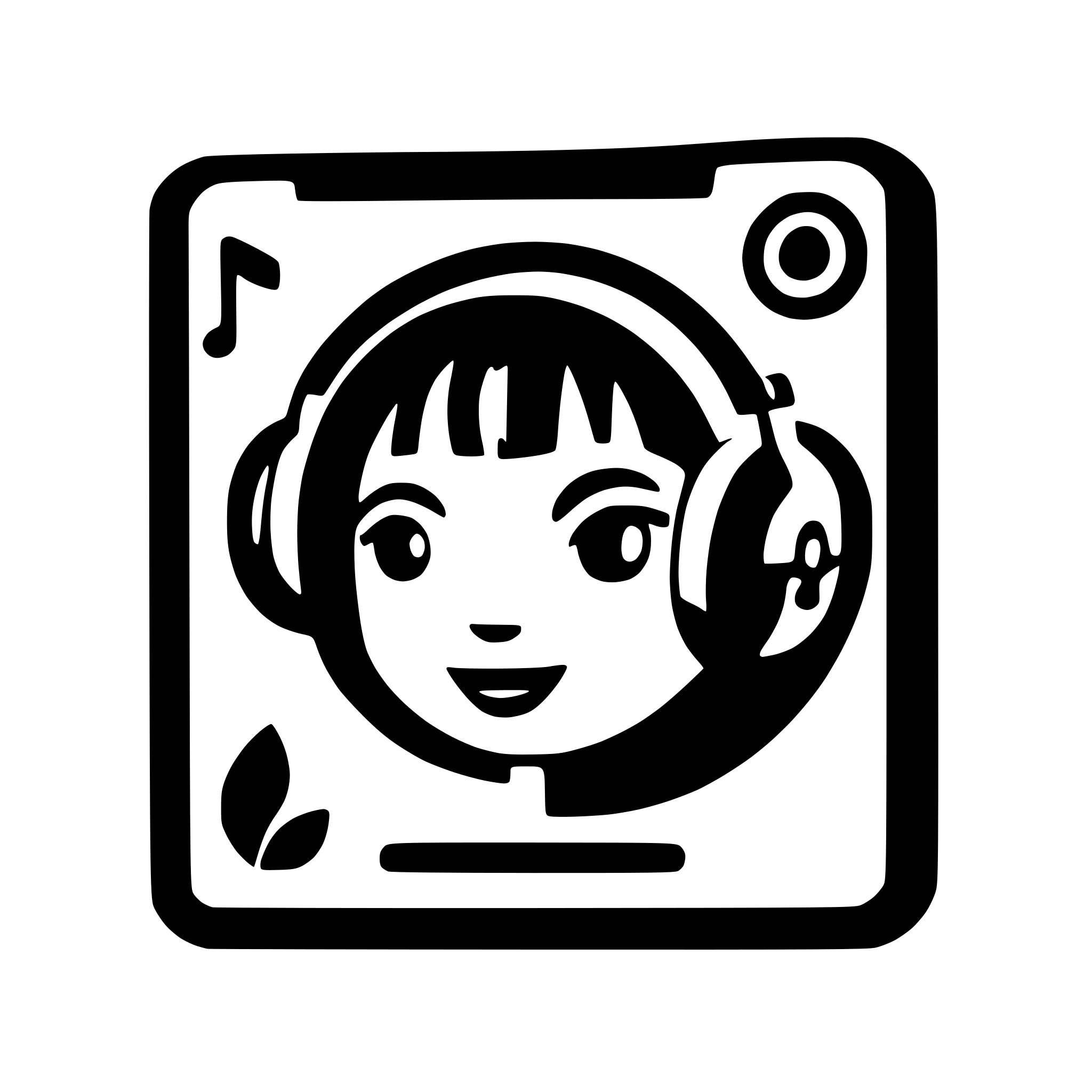 AI-generated SVG of a club music icon