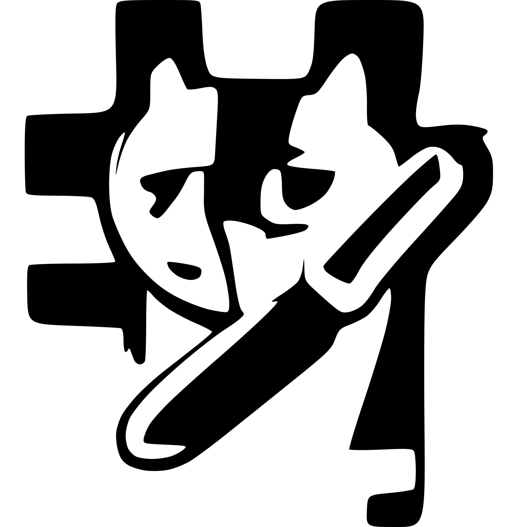 AI-generated SVG of a EDC knife