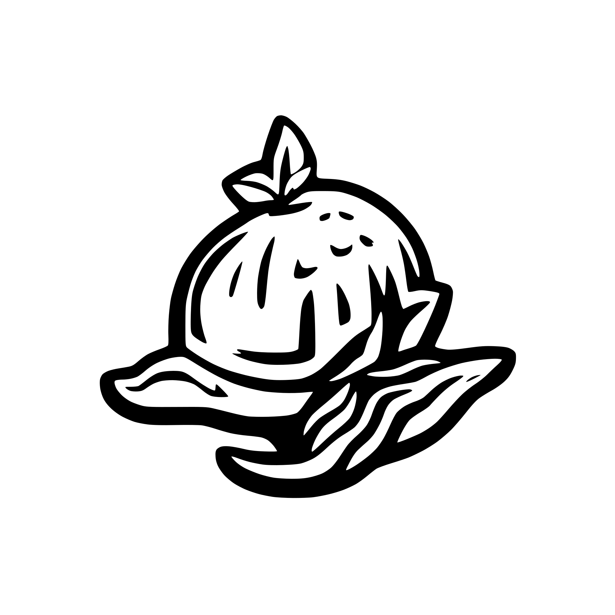 AI-generated SVG of 'Sea snail'