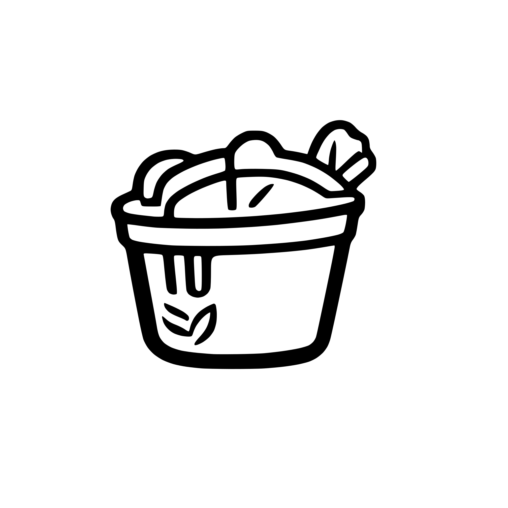 AI-generated SVG of a a modern and multicolored logo for a weekly meal plan generator application