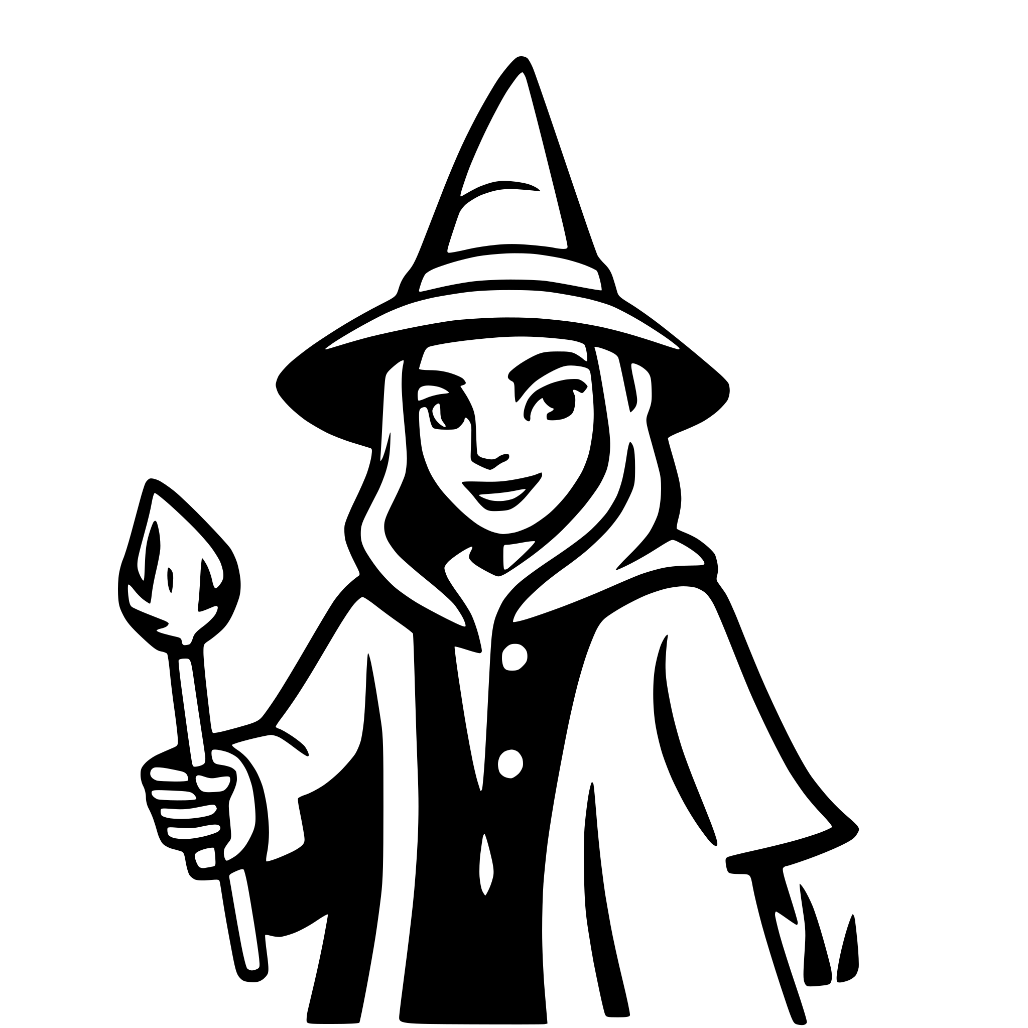 AI-generated SVG of a merlin the wizard, as a 404 page icon
