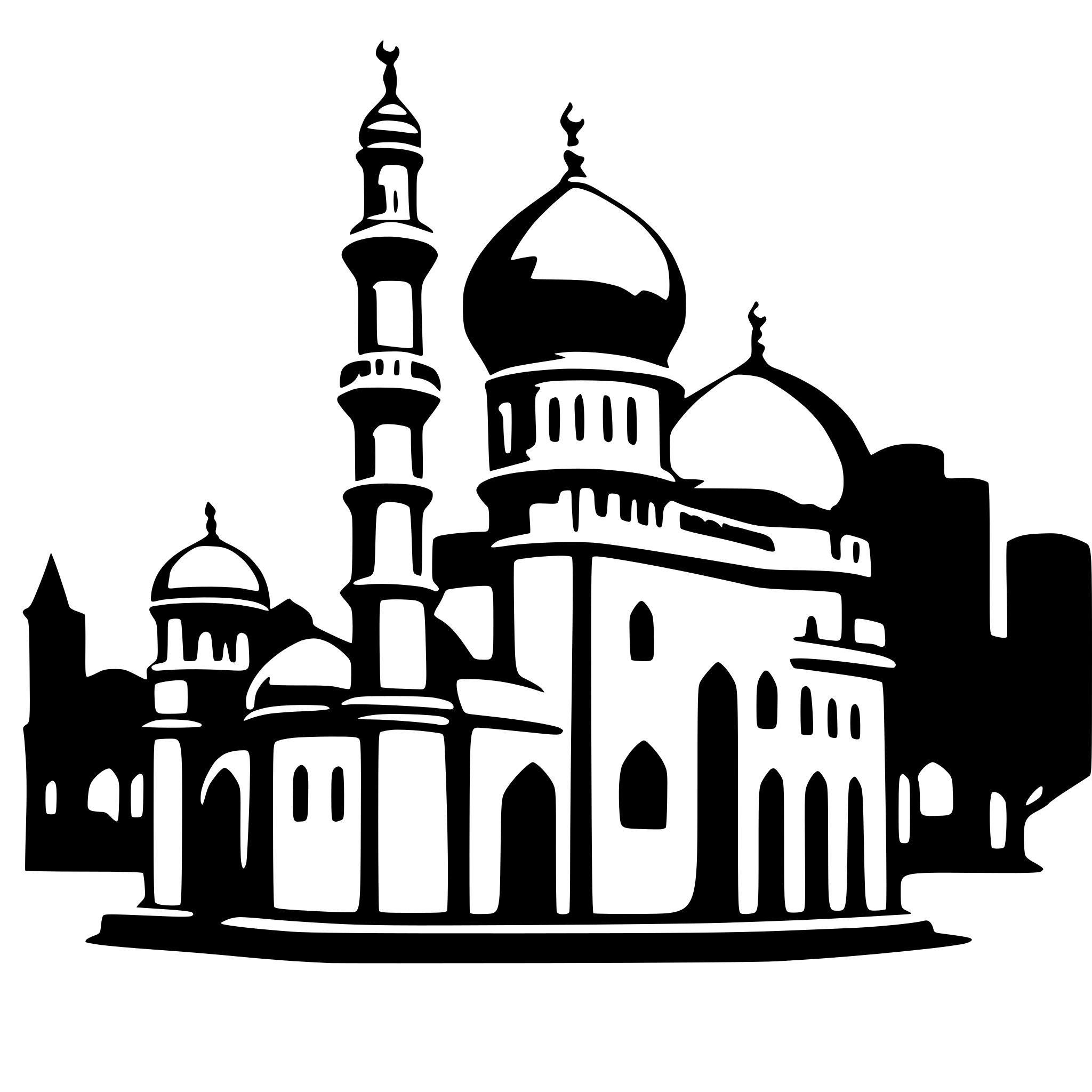 AI-generated SVG of 'mosque svg'