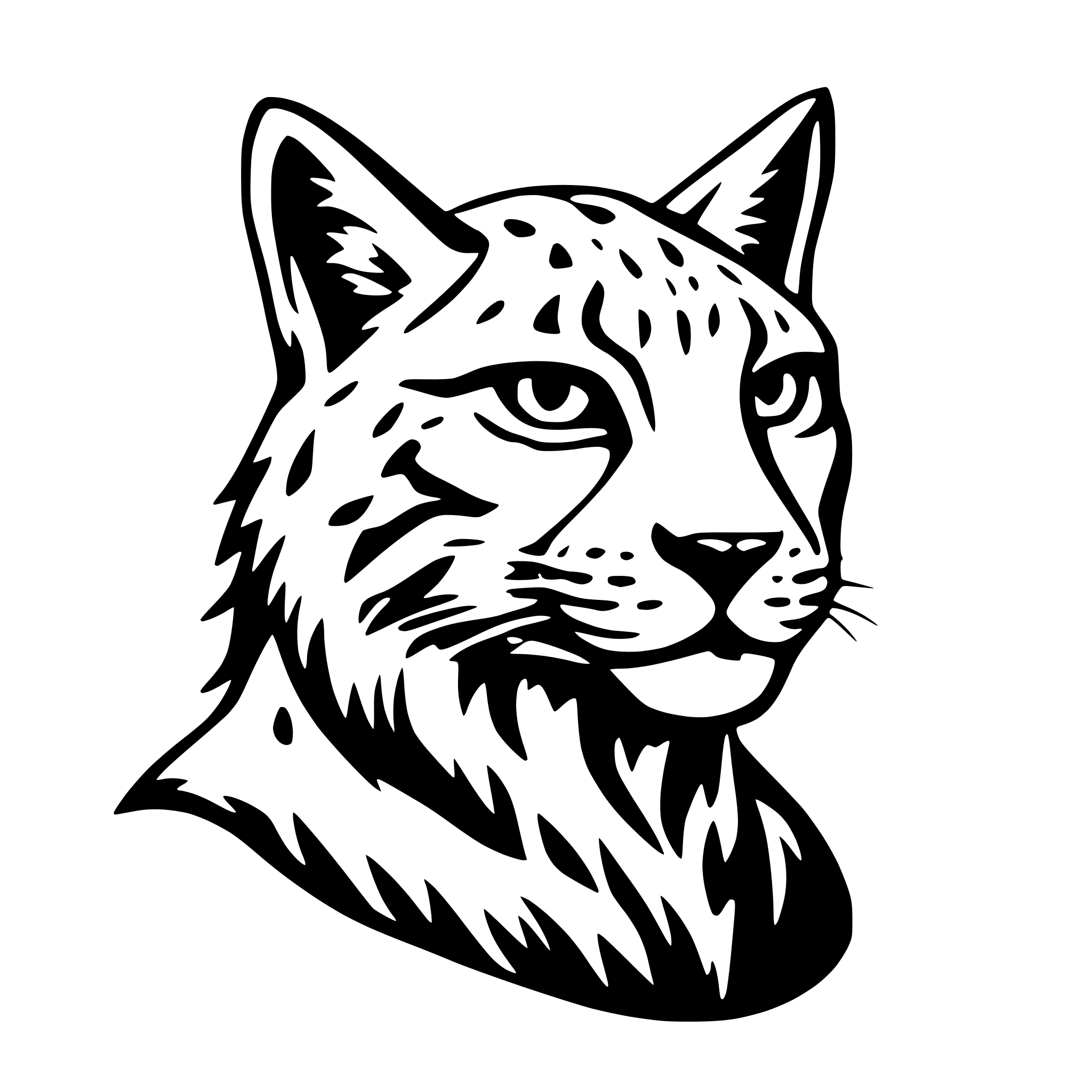 AI-generated SVG of 'lynx seo marketing'