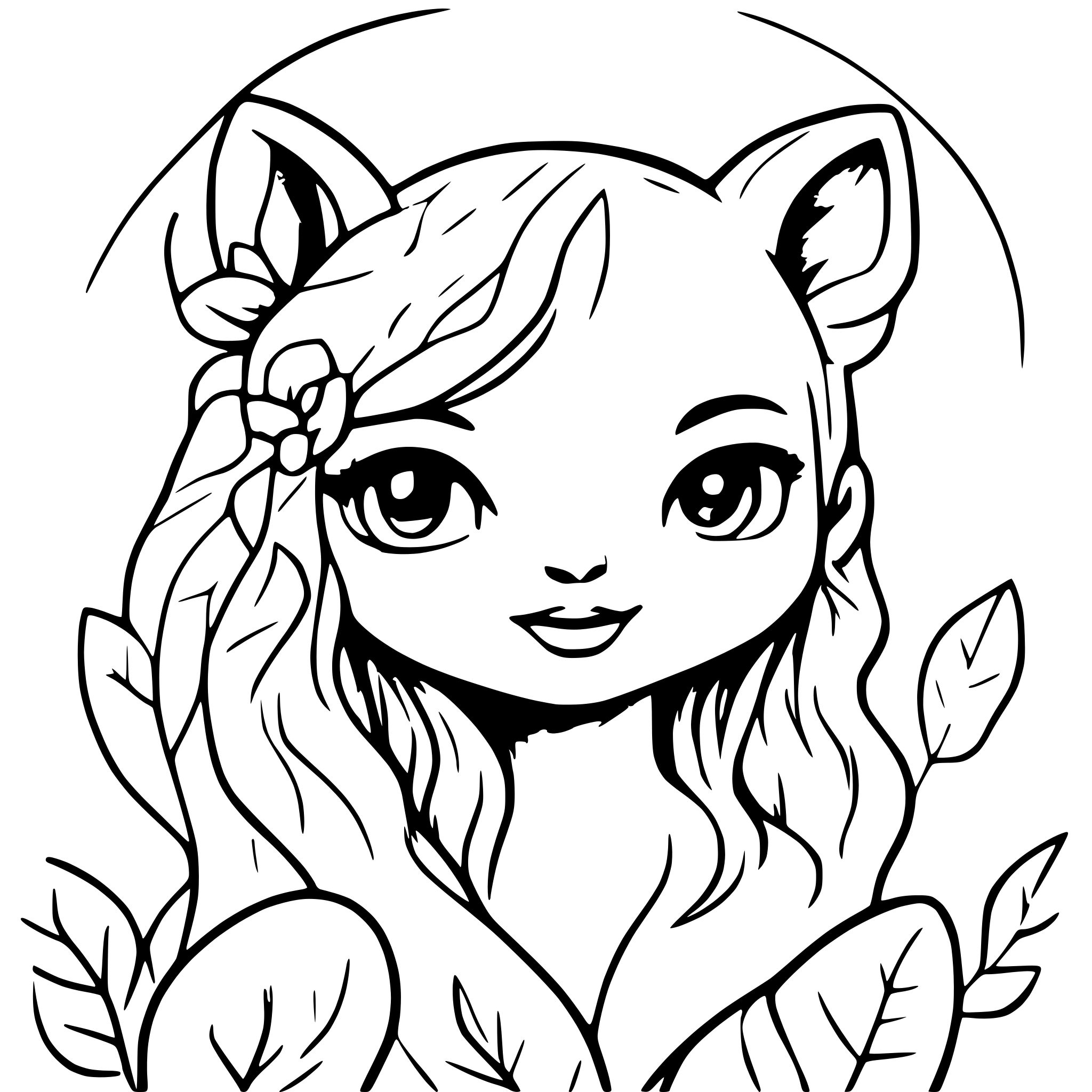 AI-generated SVG of a oso