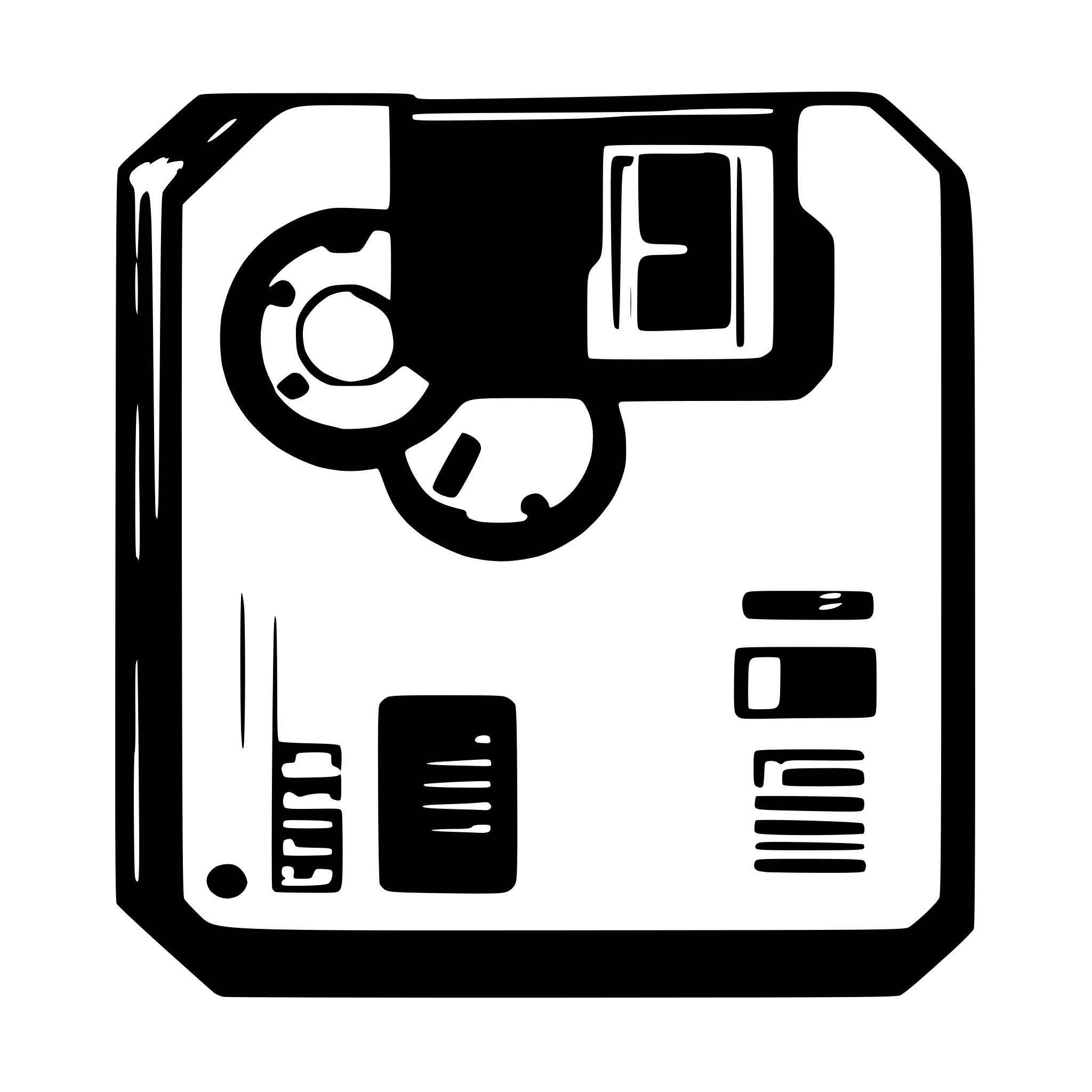 AI-generated SVG of a floppy disk 3,5