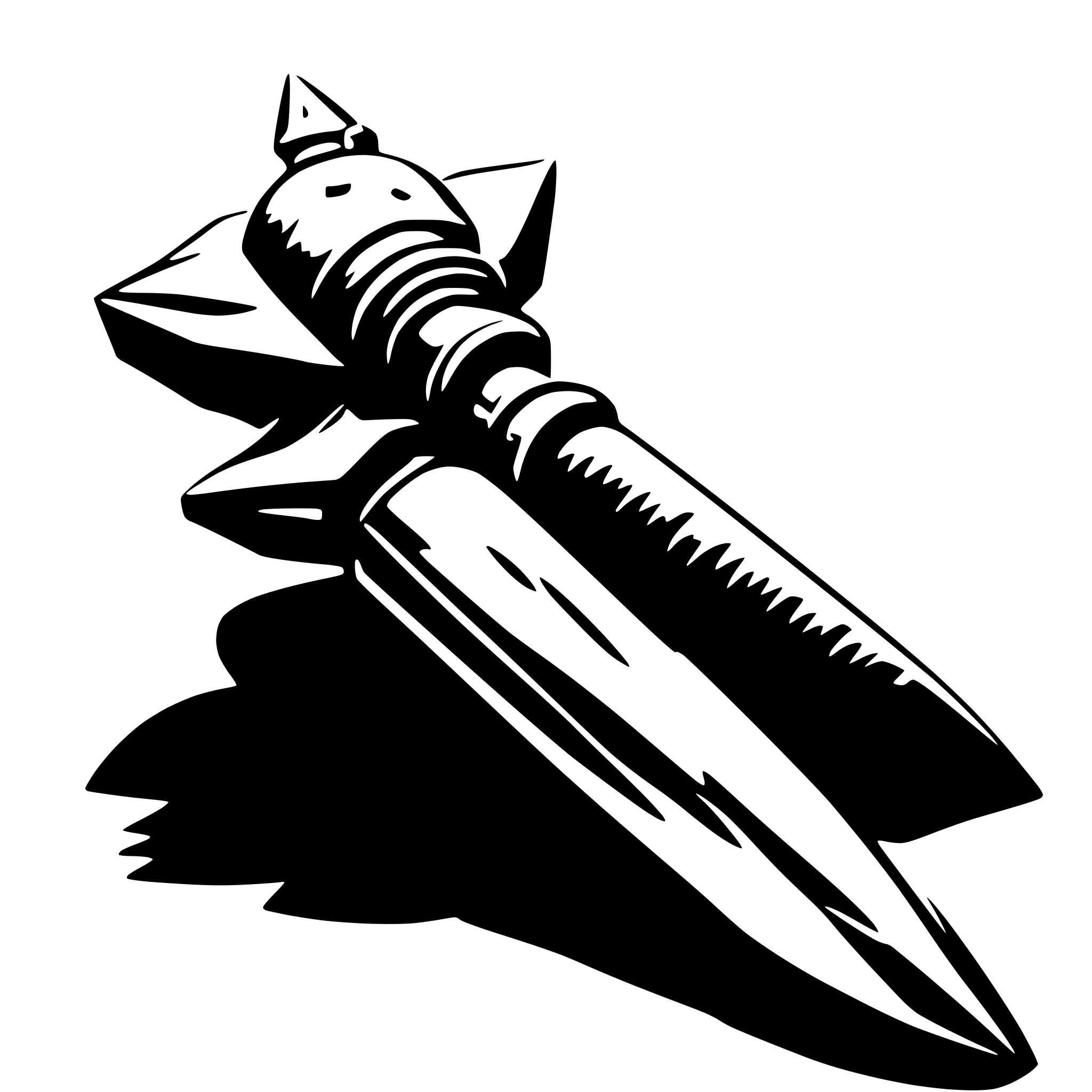 AI-generated SVG of 'A Mace weapon'