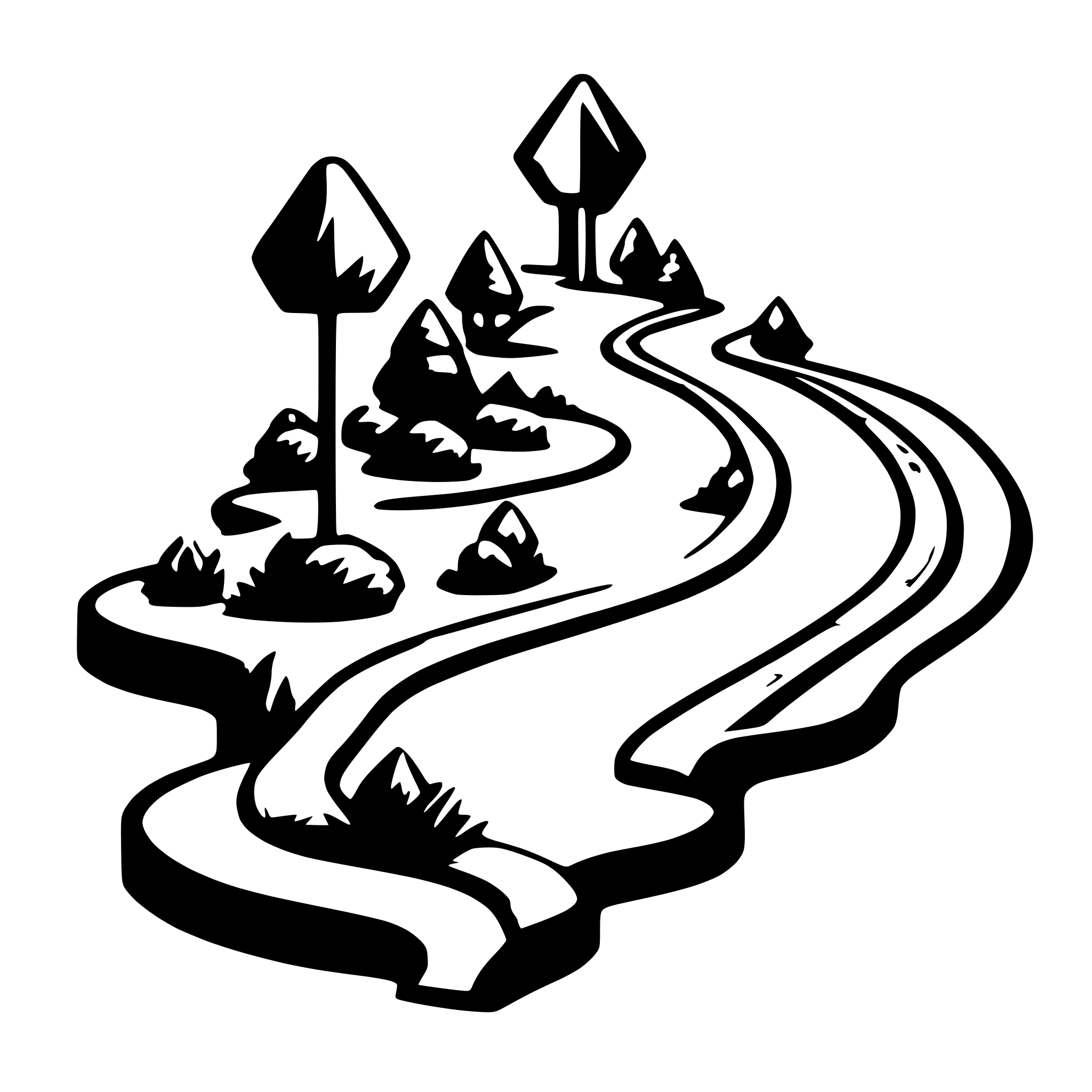 AI-generated SVG of 'road map tutorial'