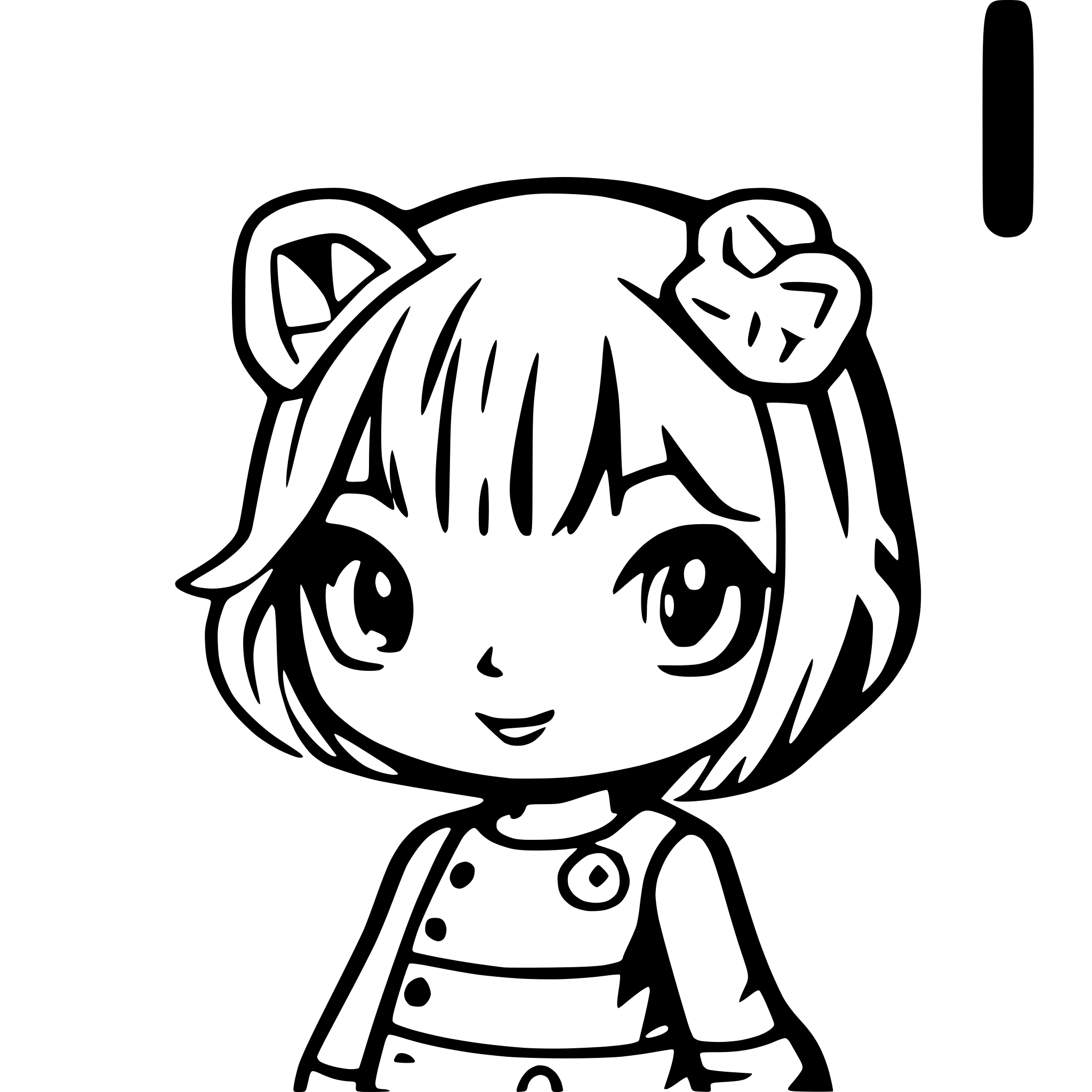 AI-generated SVG of a hello Kitty