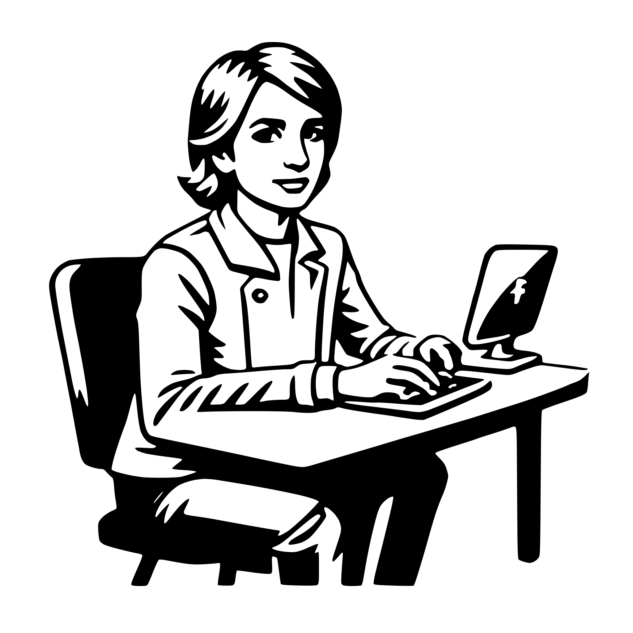 AI-generated SVG of 'programmer'