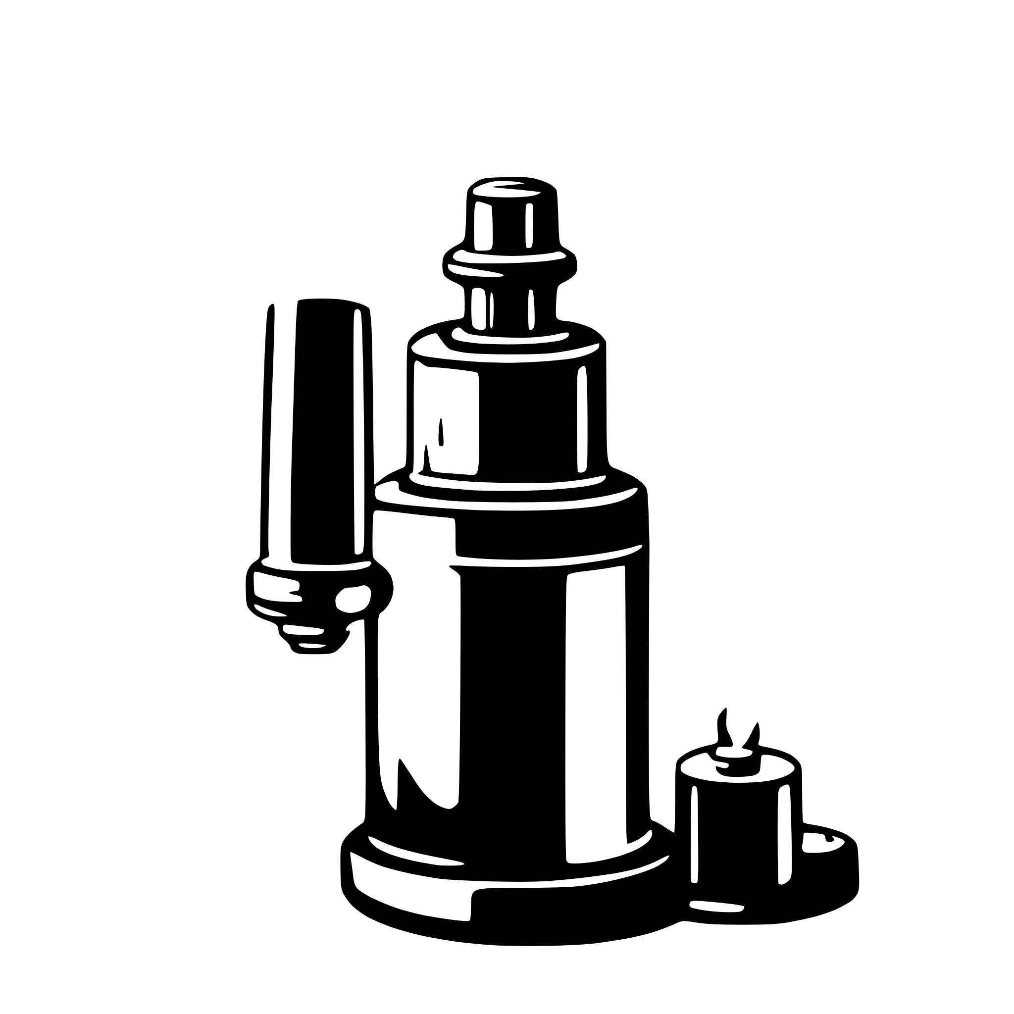 AI-generated SVG of a atomiser
