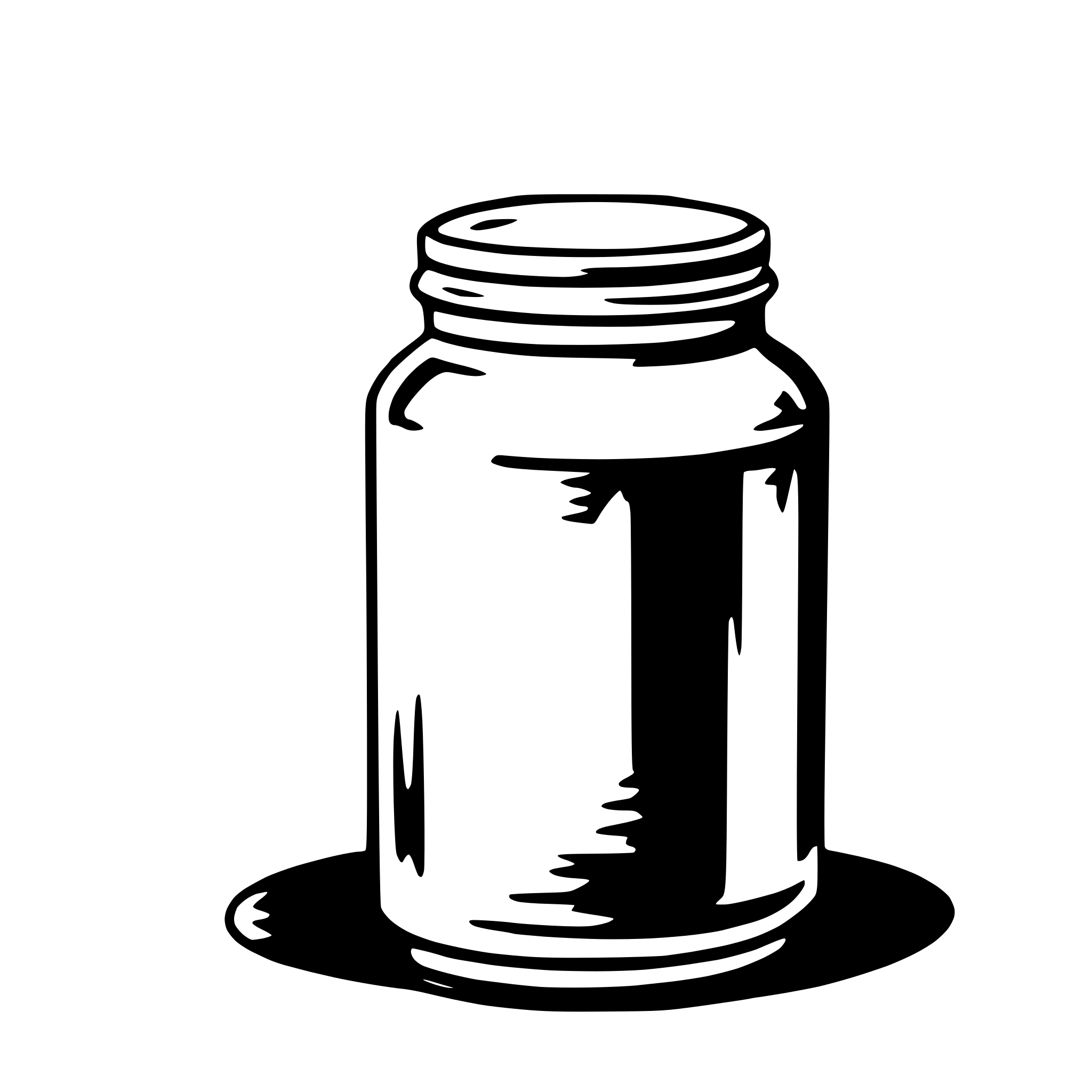 AI-generated SVG of 'jar'