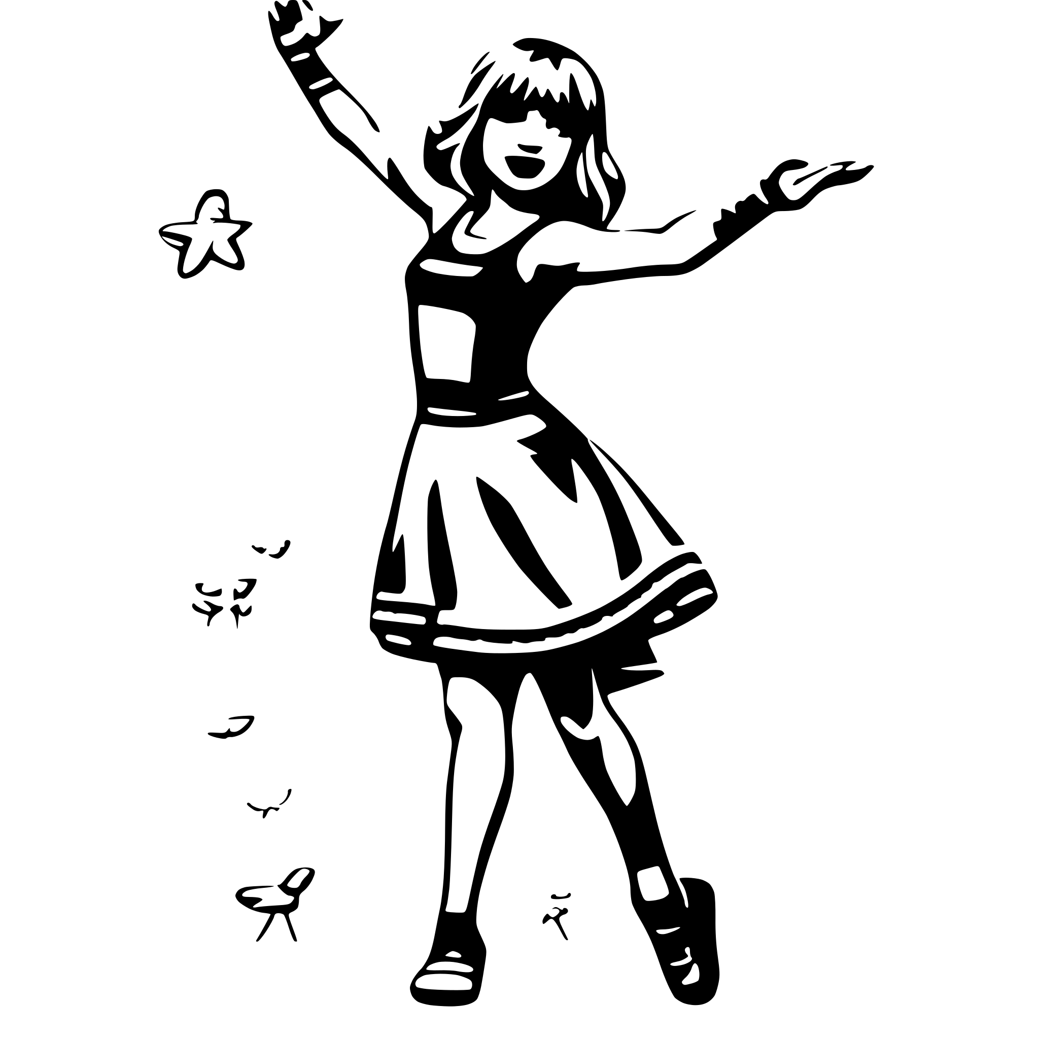 AI-generated SVG of a Taylor swift, stitch, dance, gymnastics