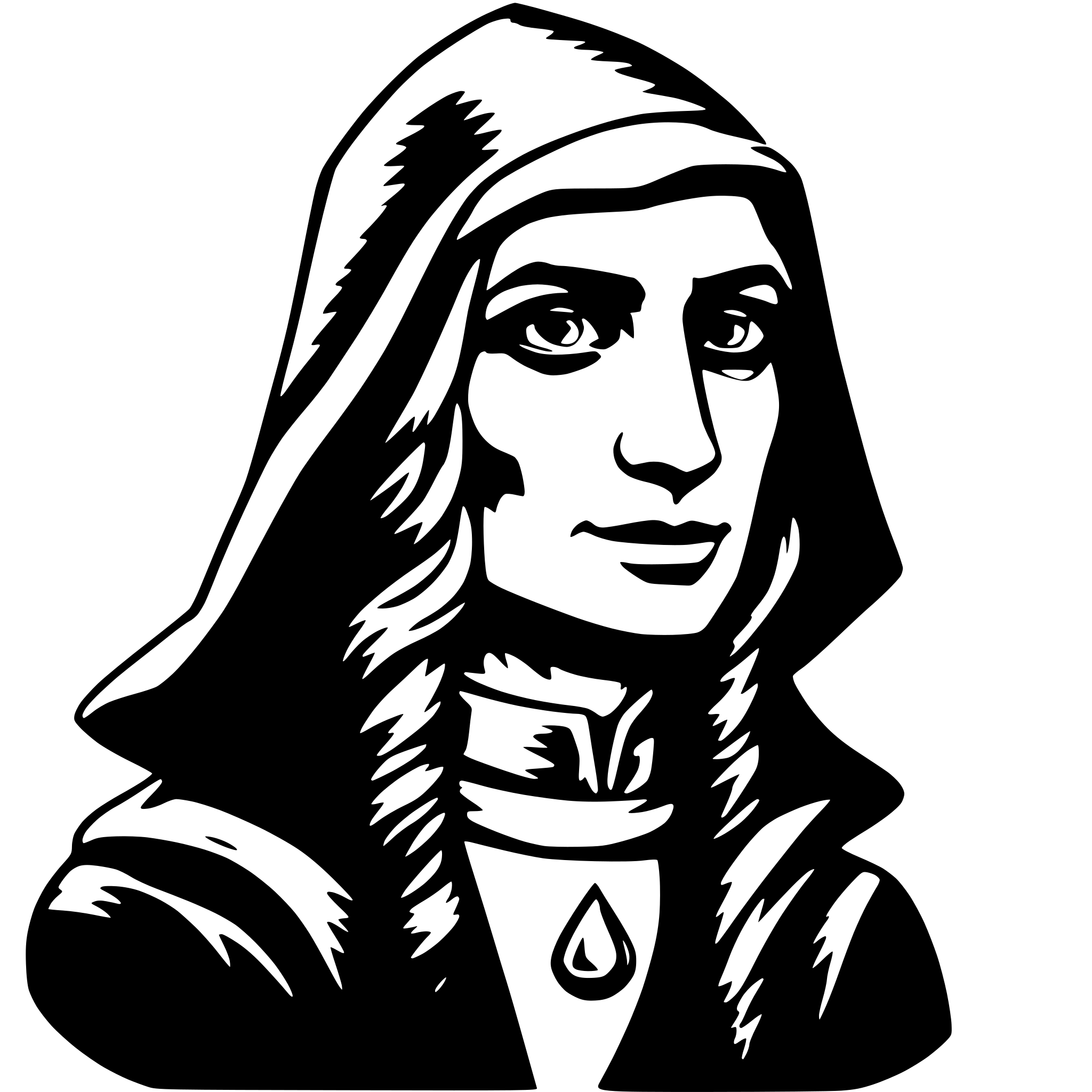 AI-generated SVG of a sorcerer