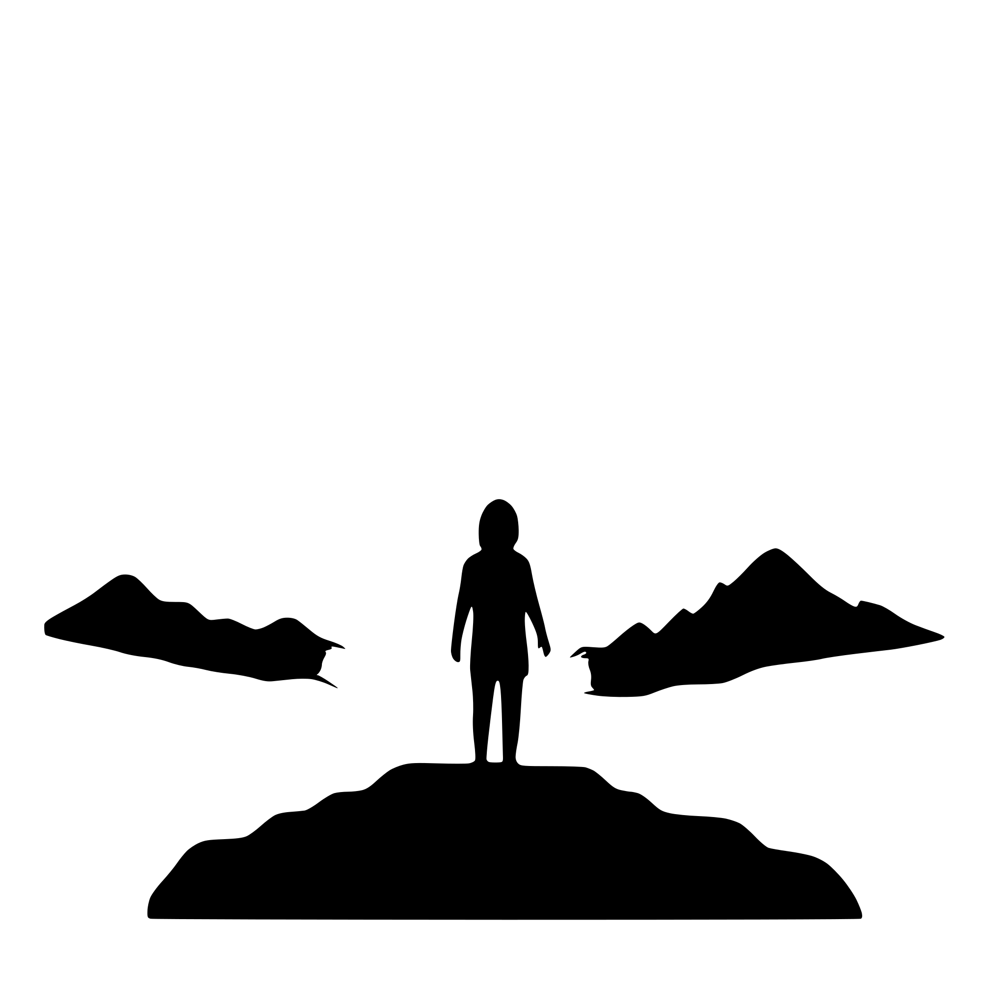 AI-generated SVG of a mountain