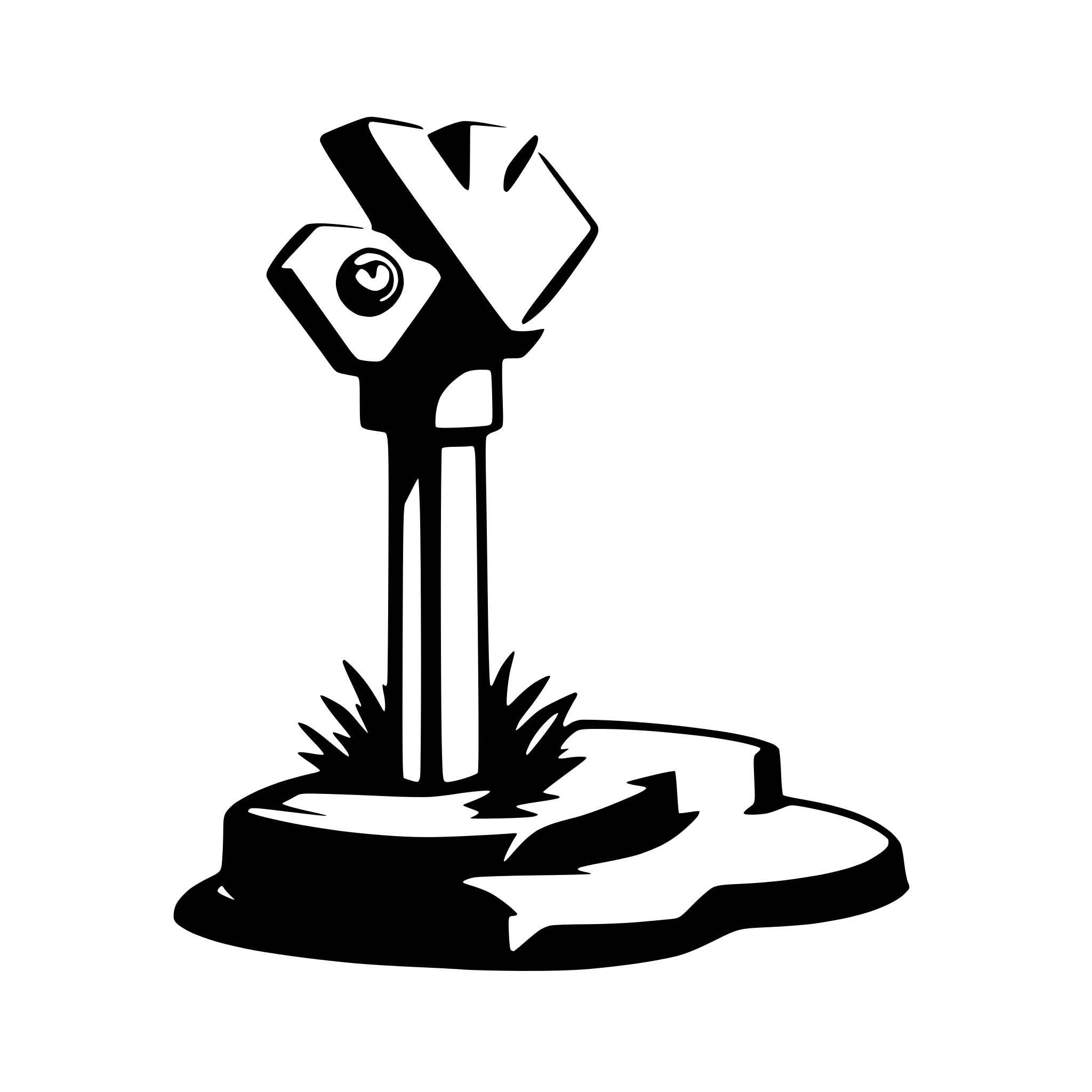AI-generated SVG of 'Pinned Support'
