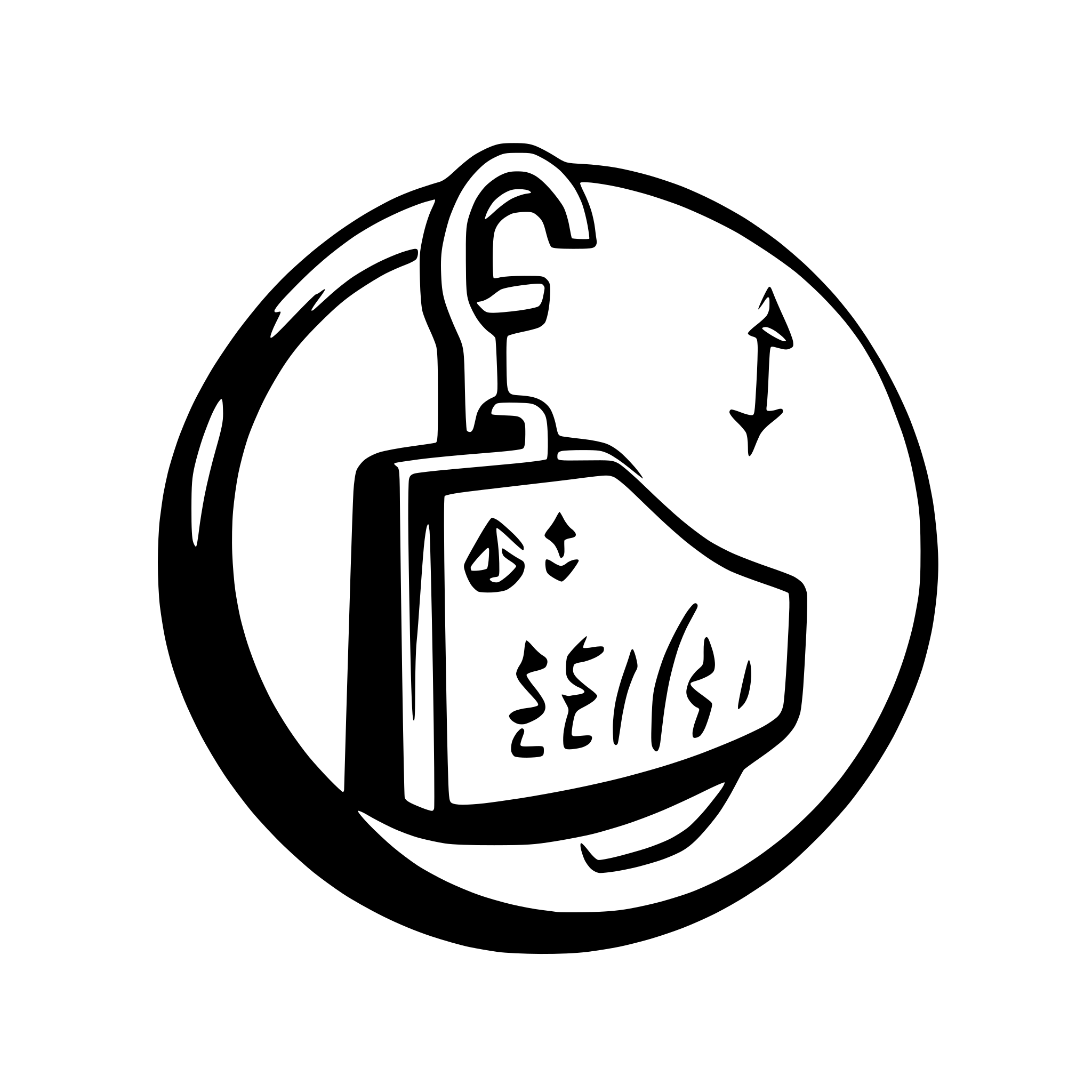 AI-generated SVG of a phishing hook