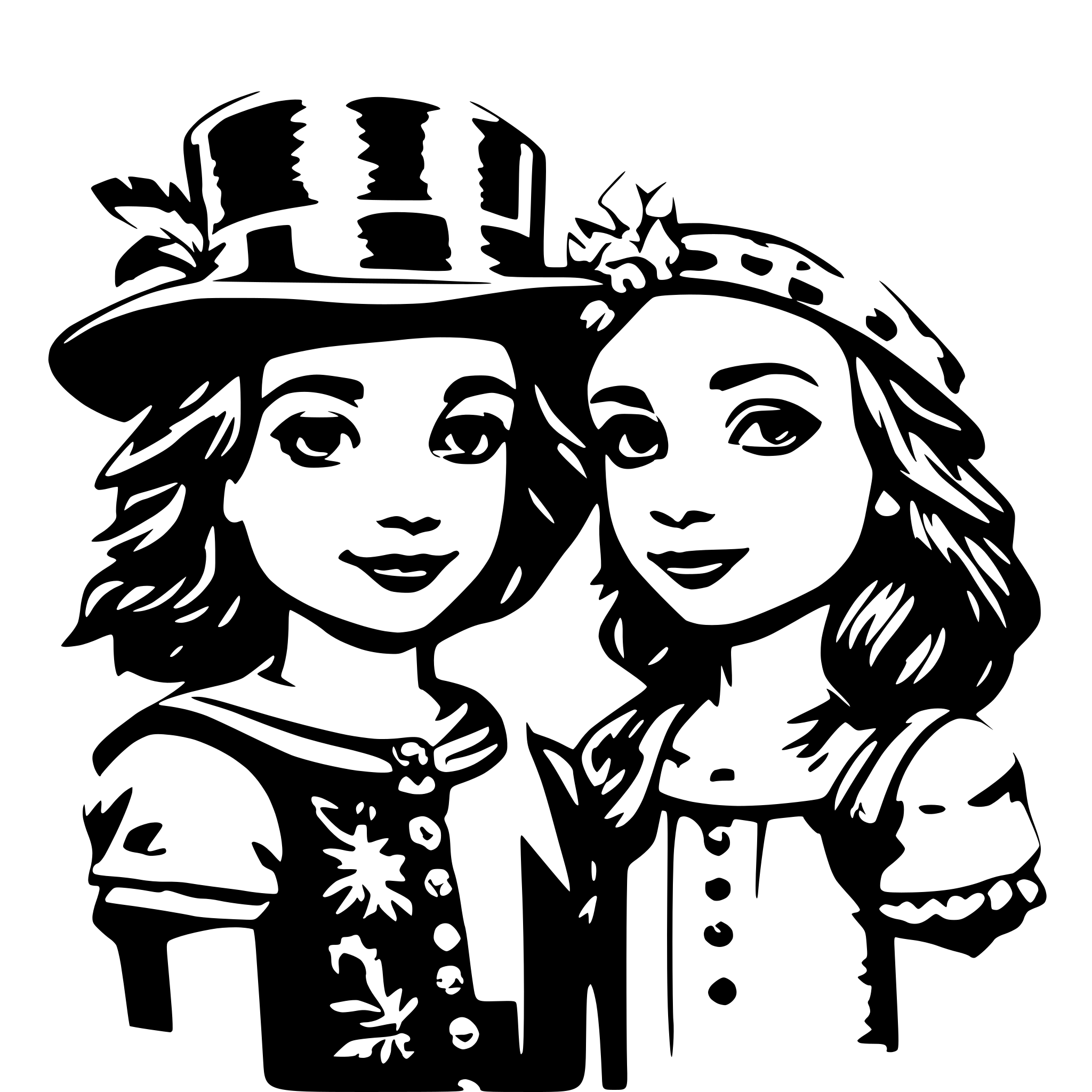 AI-generated SVG of 'Karneval Kids'