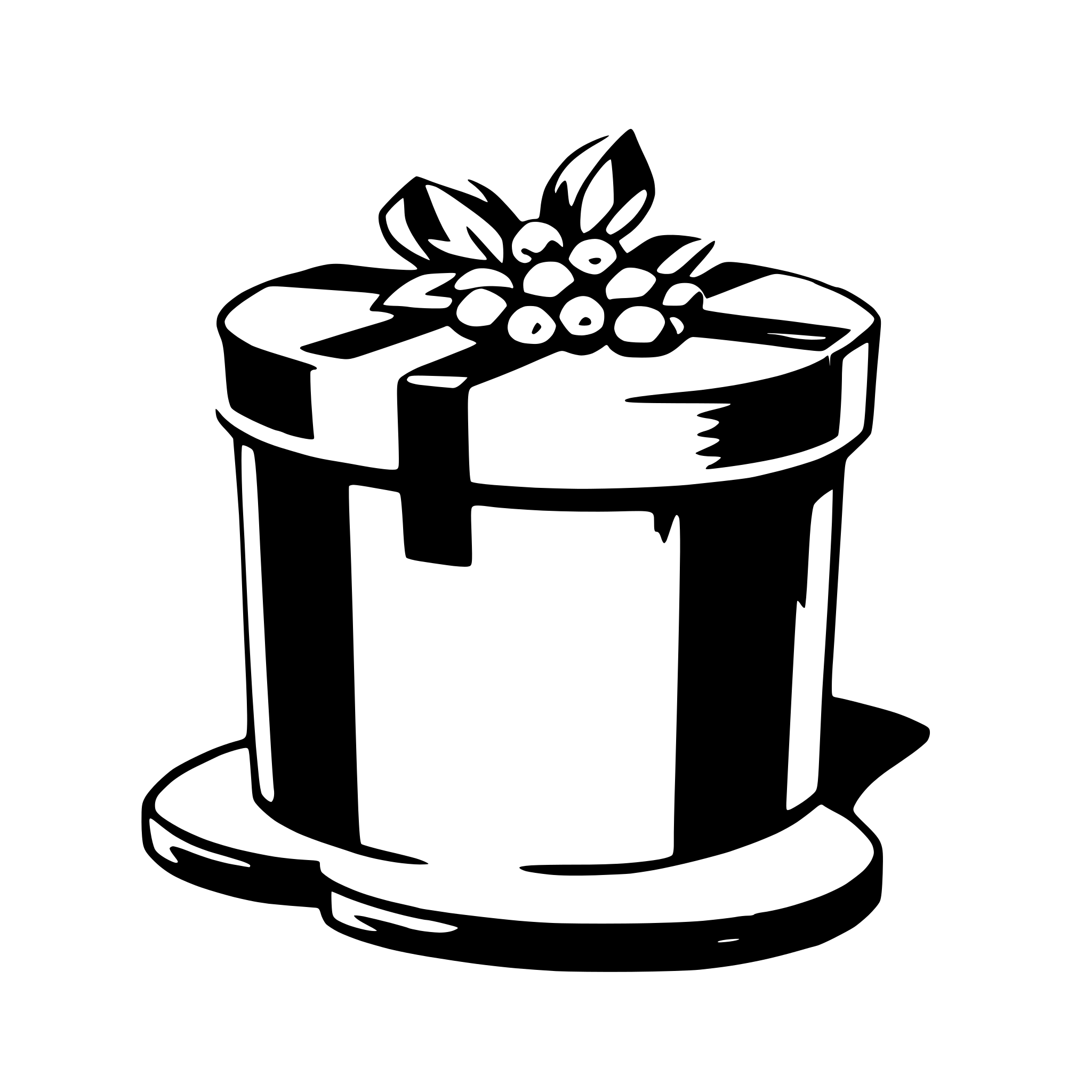 AI-generated SVG of 'christmas presents'