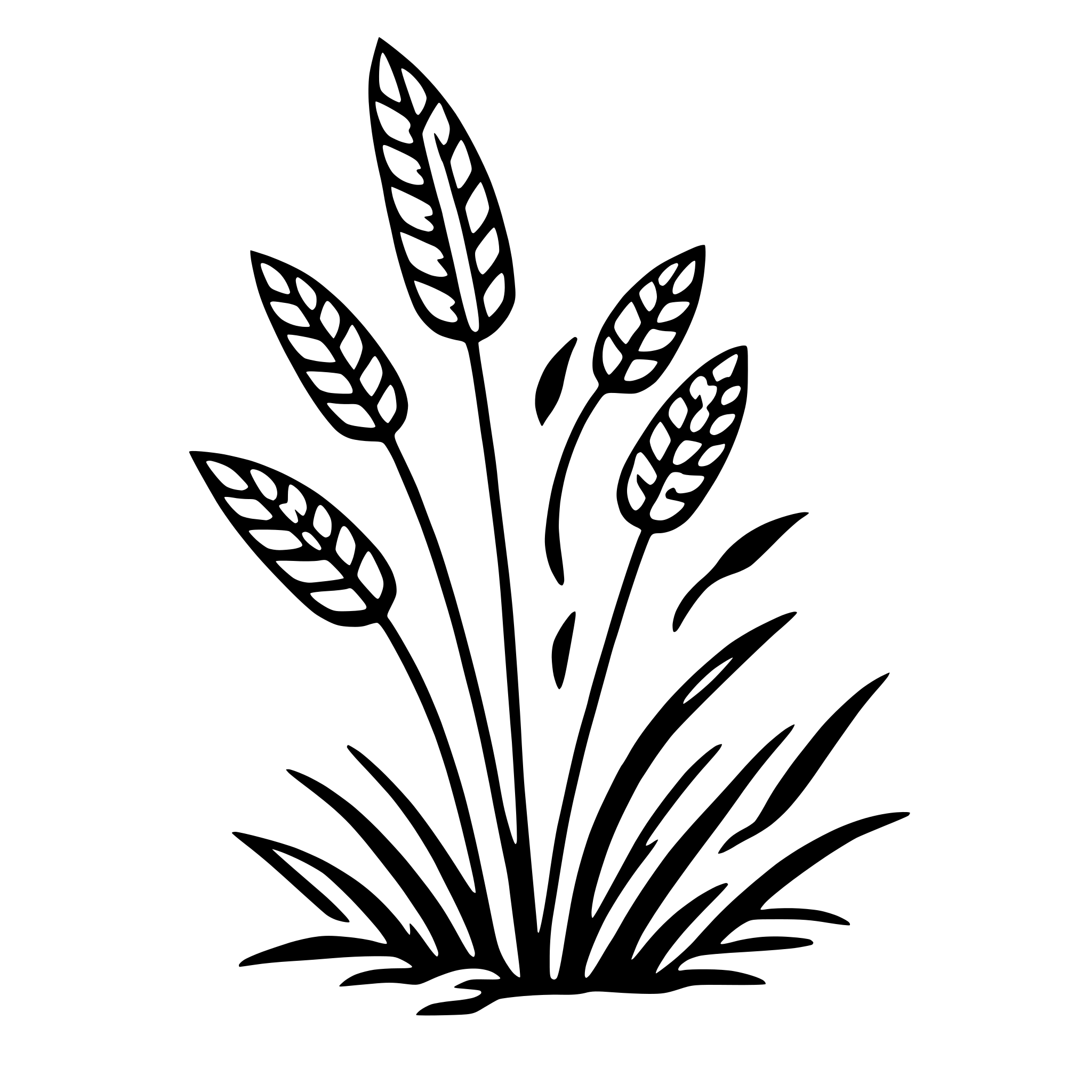 AI-generated SVG of 'wheat'
