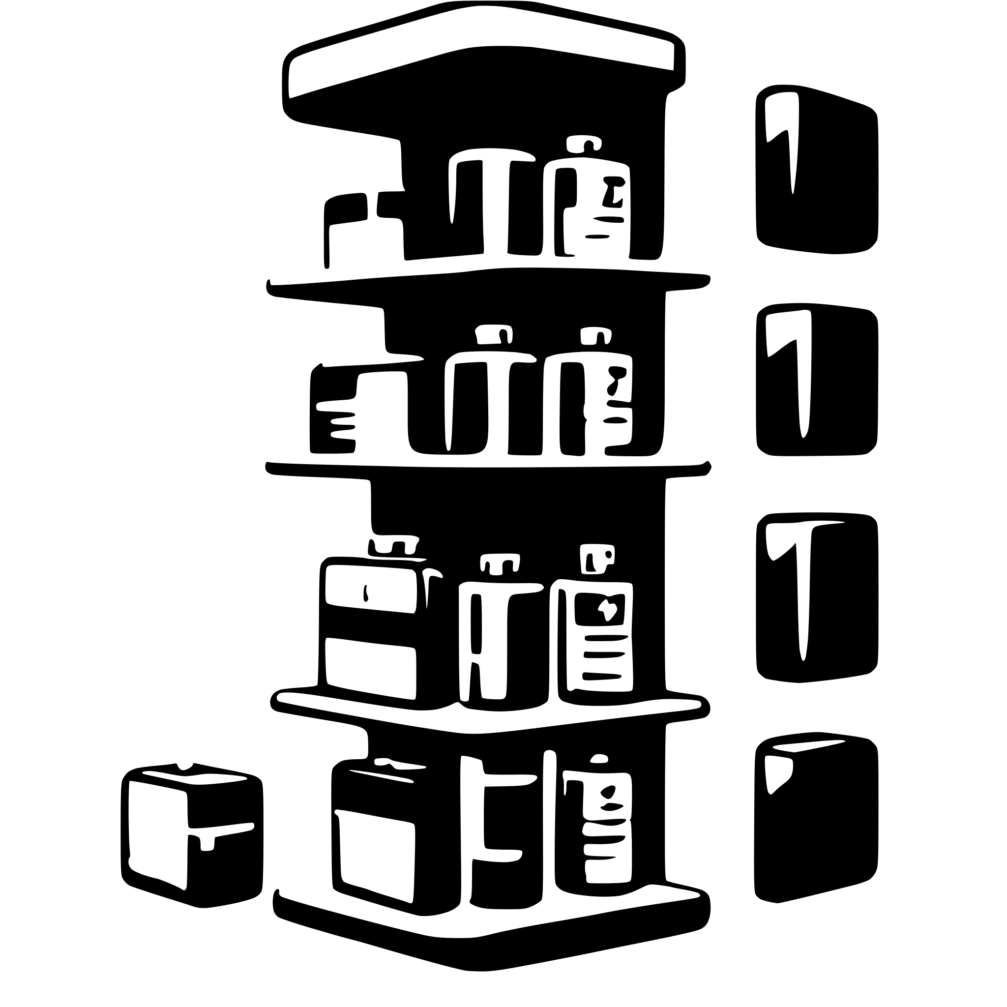 AI-generated SVG of a battery shelves